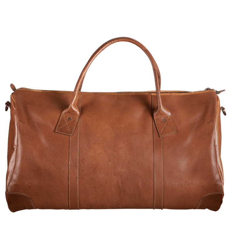 Johnny Fly Co. reistassen heren Duffle Traveller bruin 