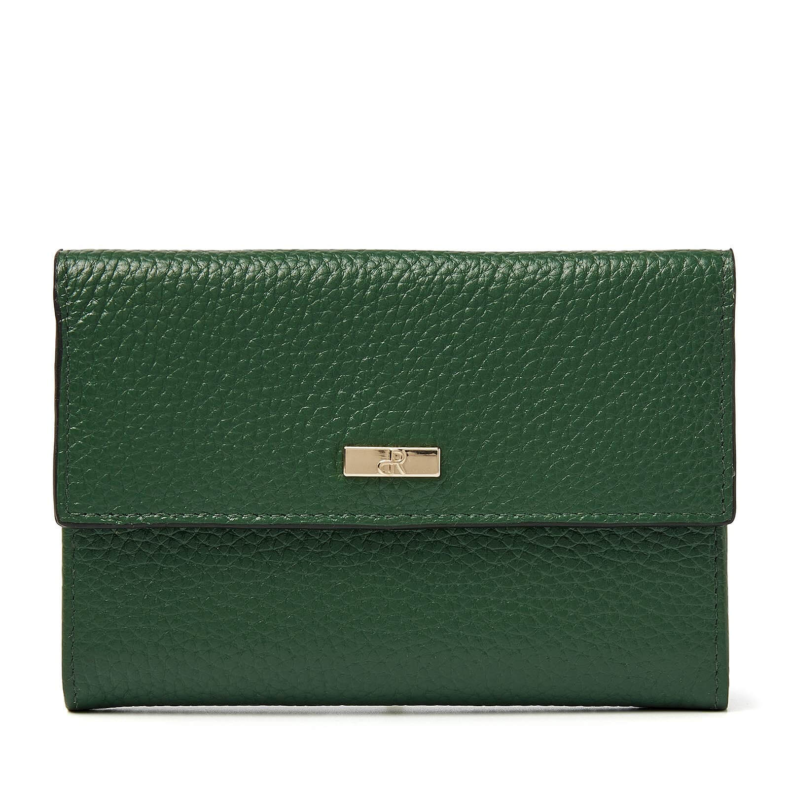 dR Amsterdam leren portemonnee Mint voor dames 110119 groen