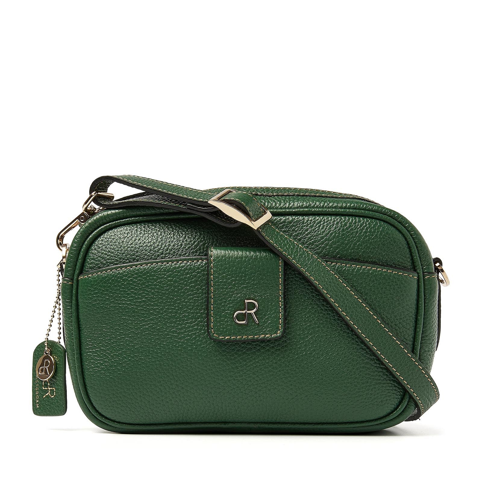 dR Amsterdam Crossbody tas Mint 1103744 voor dames groen