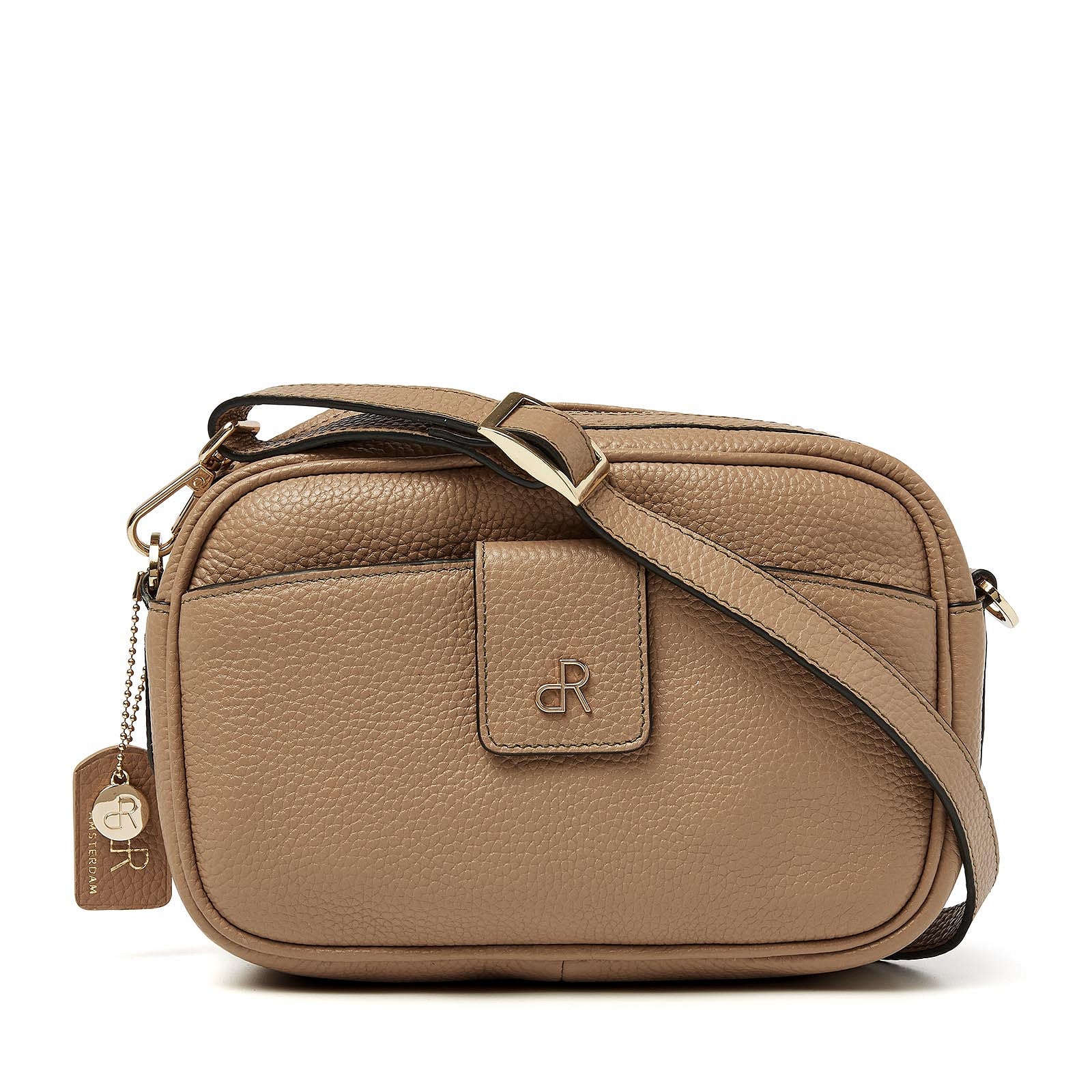 dR Amsterdam Crossbody tas Mint 1103744 voor dames taupe