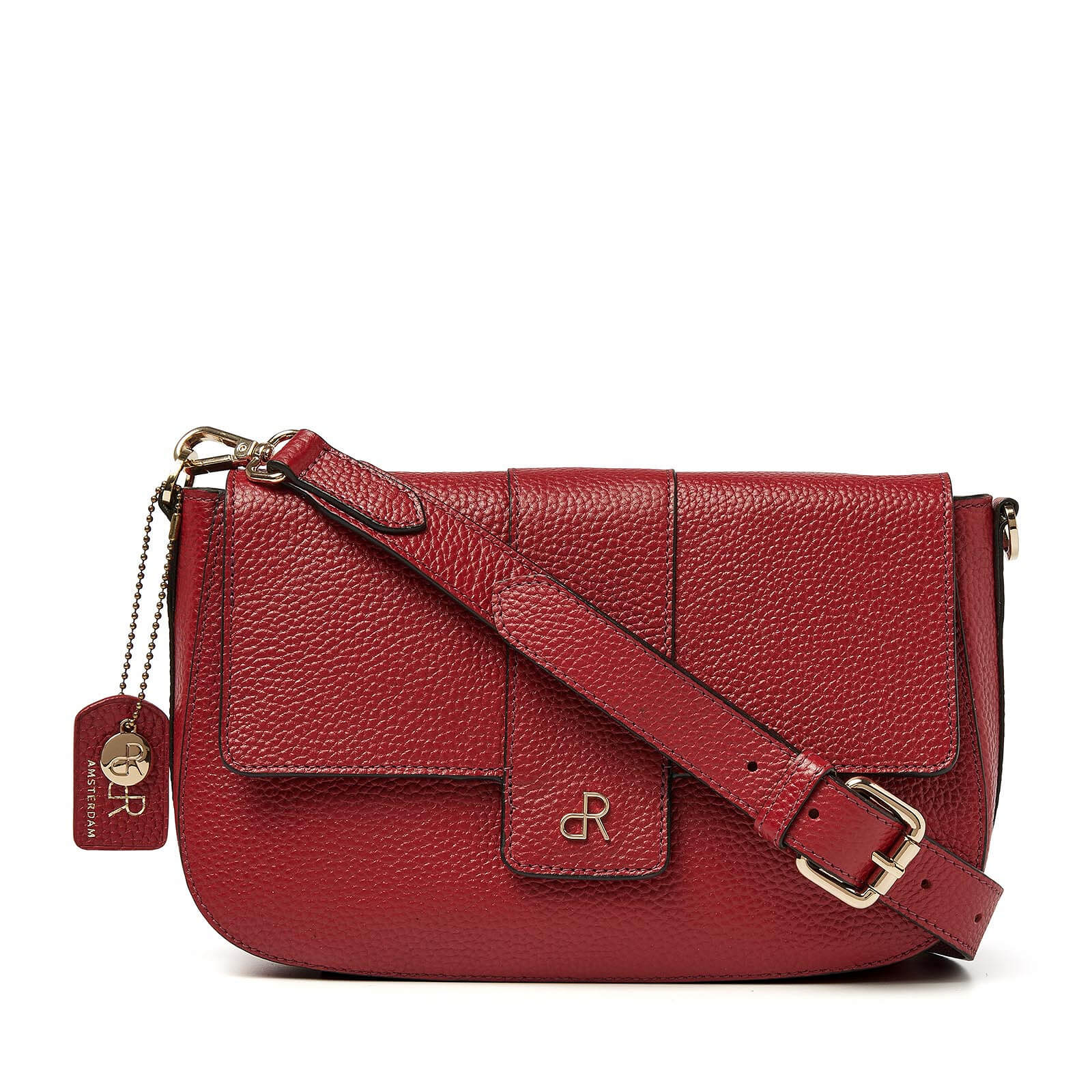 dR Amsterdam Crossbody tas Mint 1103745 voor dames rood