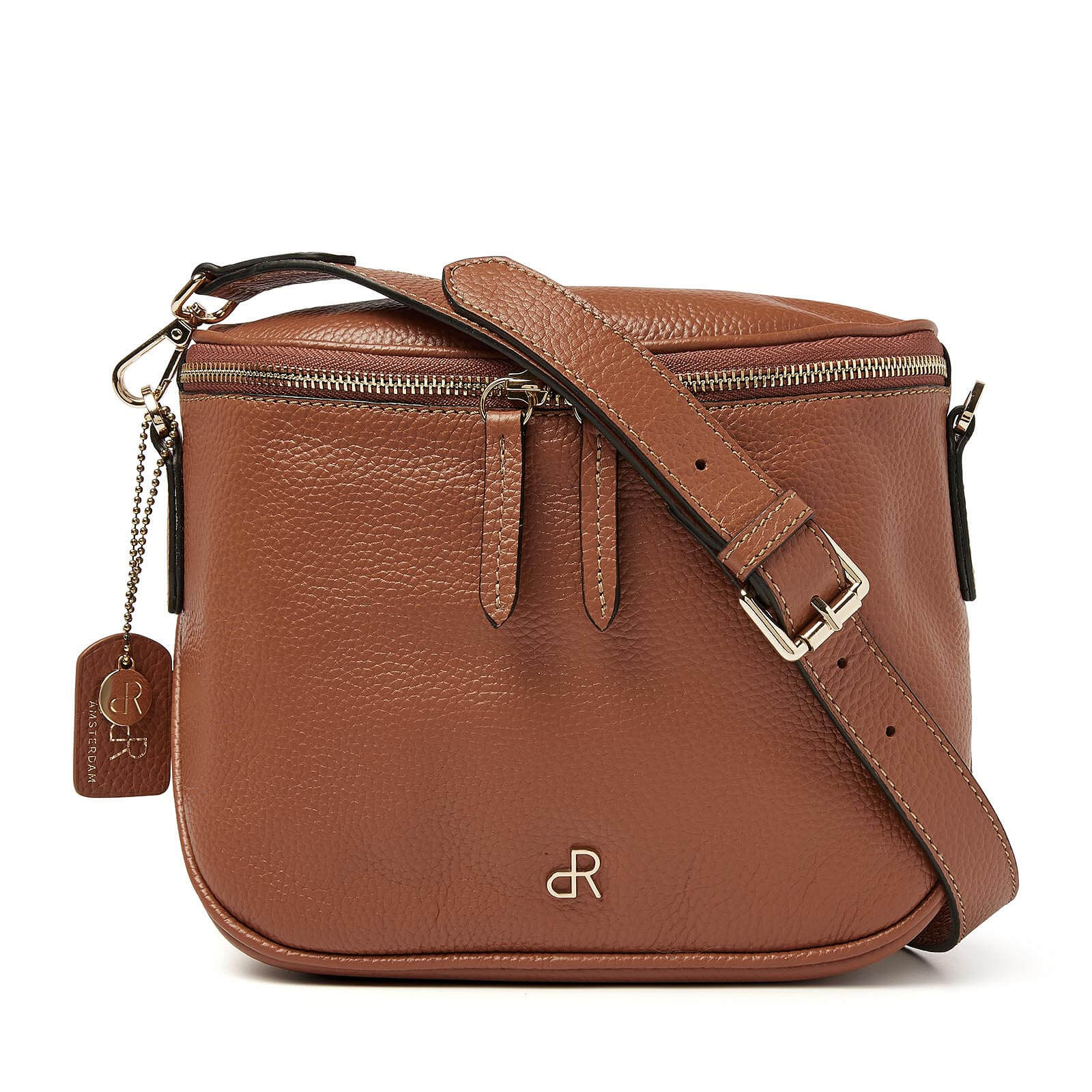 dR Amsterdam Crossbodytas Mint 1103746 voor dames bruin