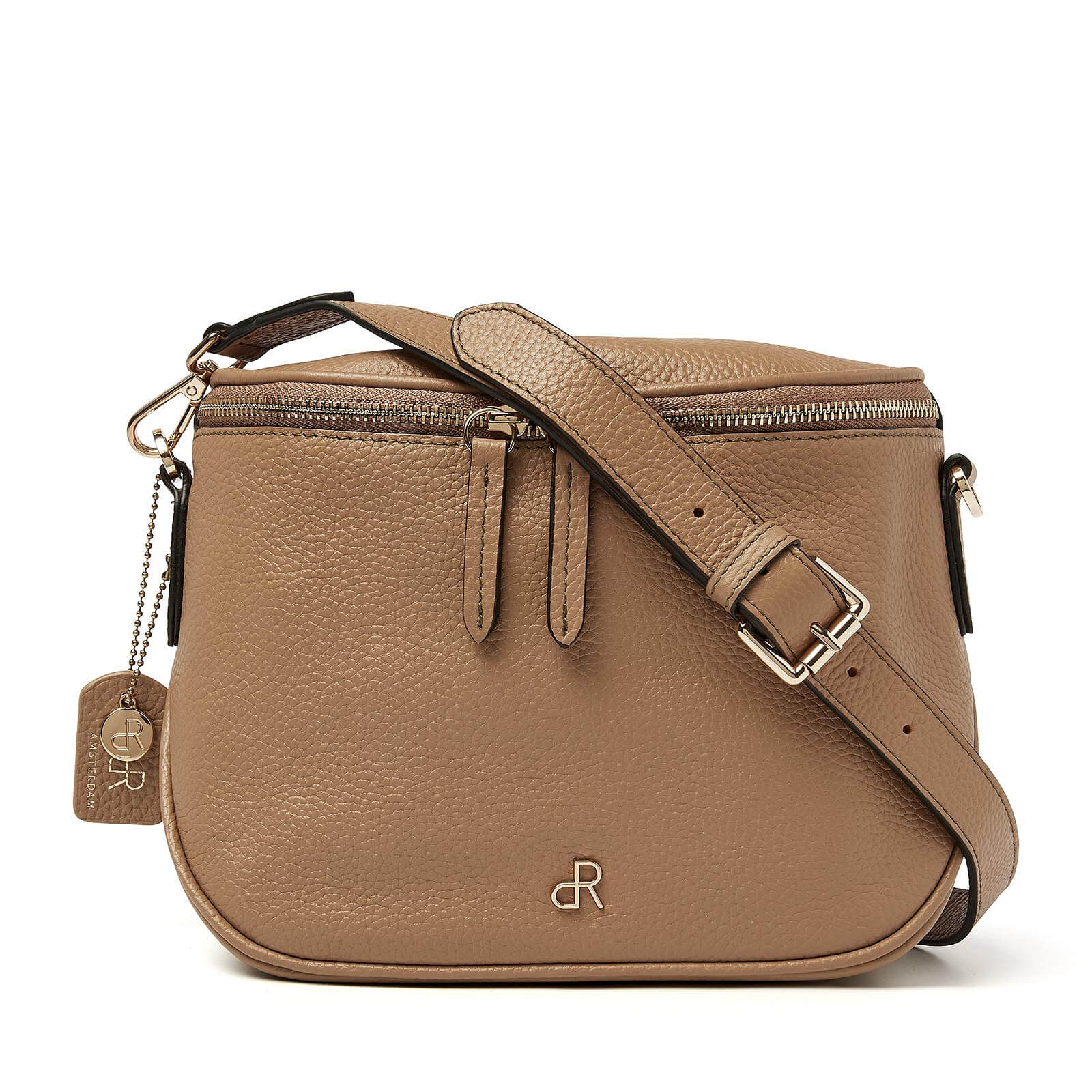 dR Amsterdam Crossbodytas Mint 1103746 voor dames taupe