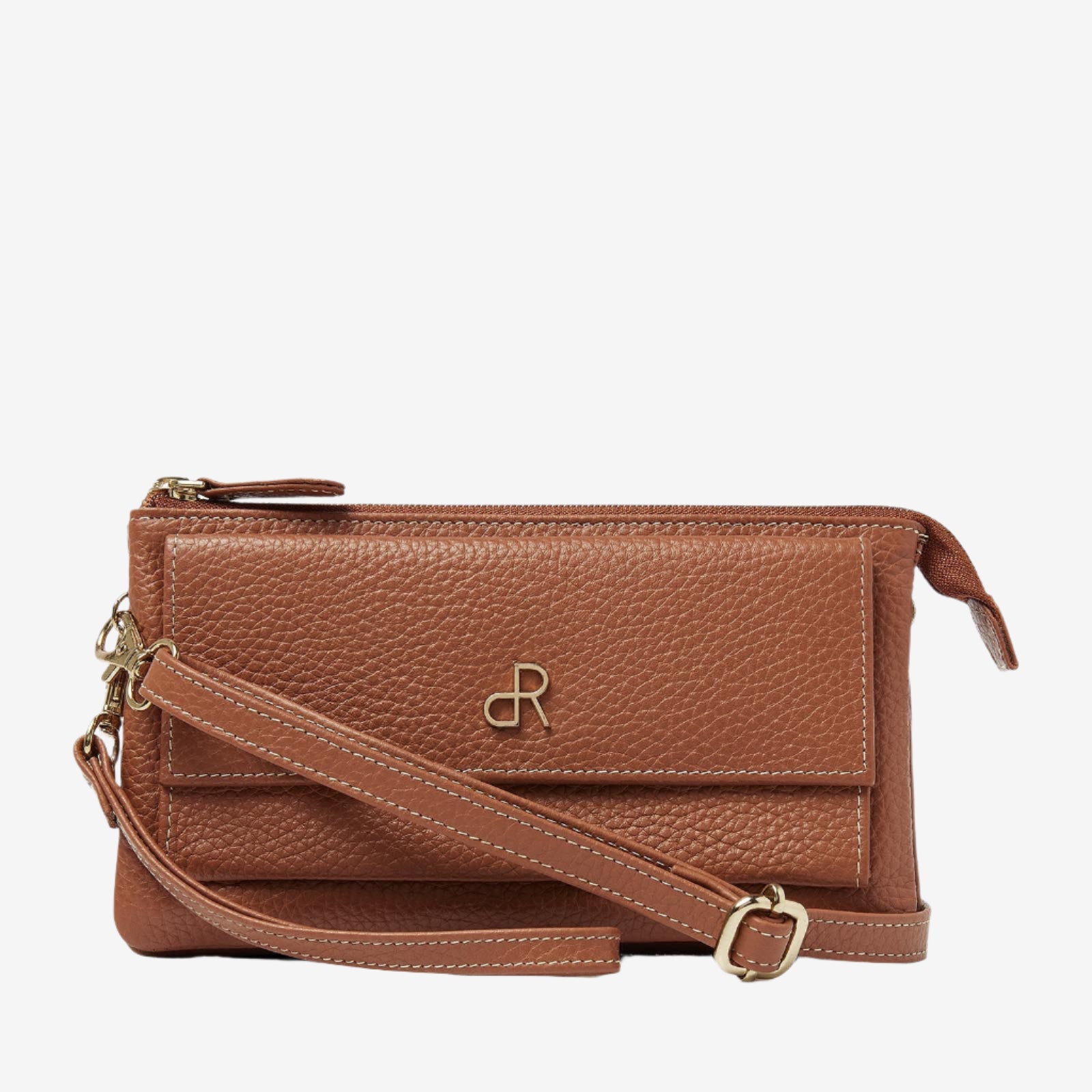 dR Amsterdam clutches dames Mint 1103753 Mocha 