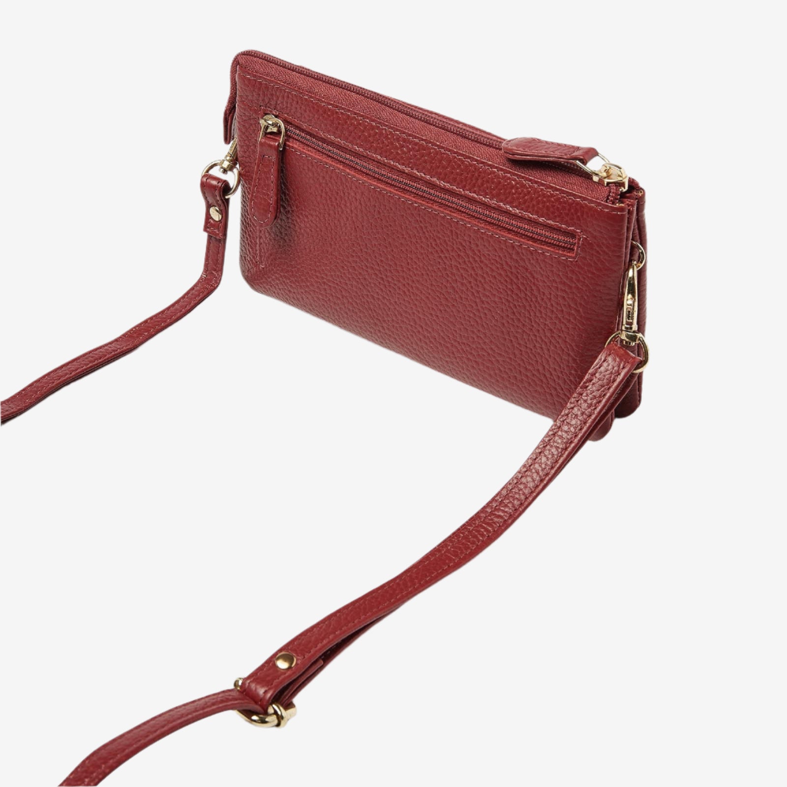 dR Amsterdam clutches dames Mint 1103753 tango red achterkant