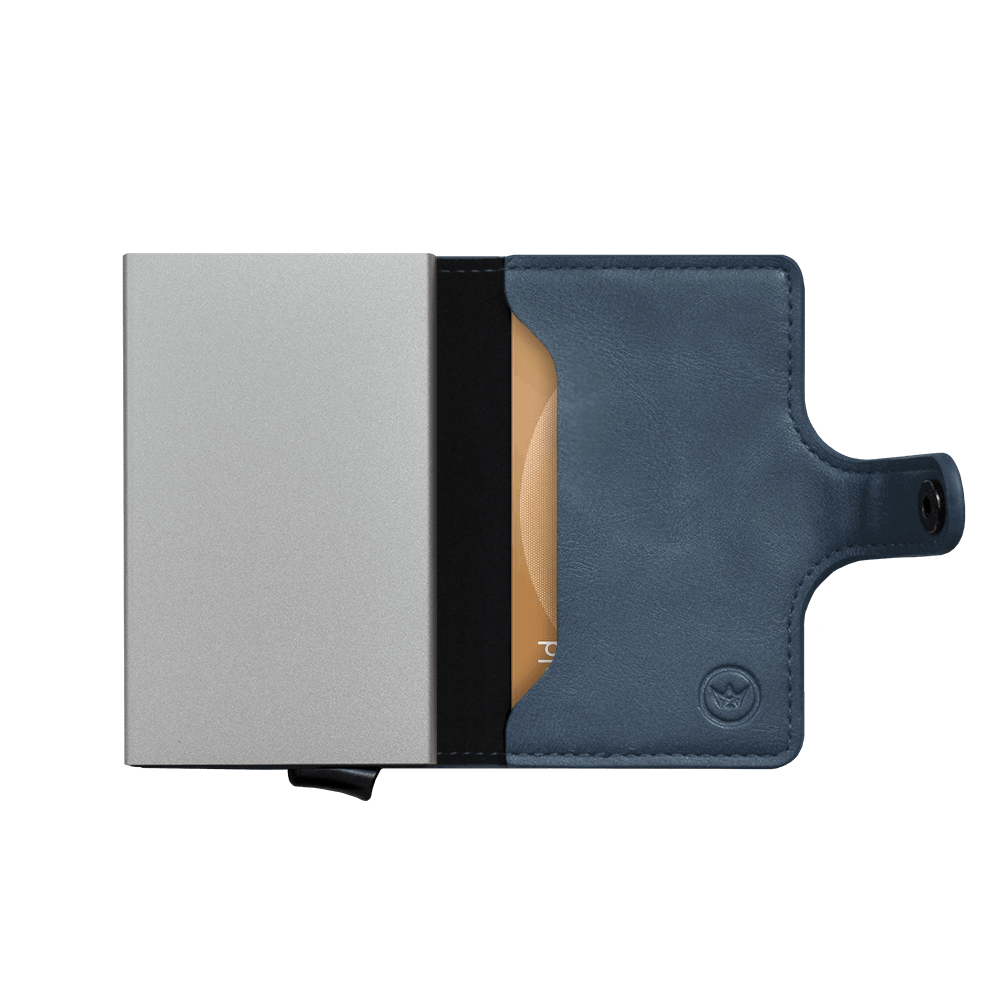 Prowallet pasjeshouder Plus Deluxe blauw 8720387009459 binnenvak