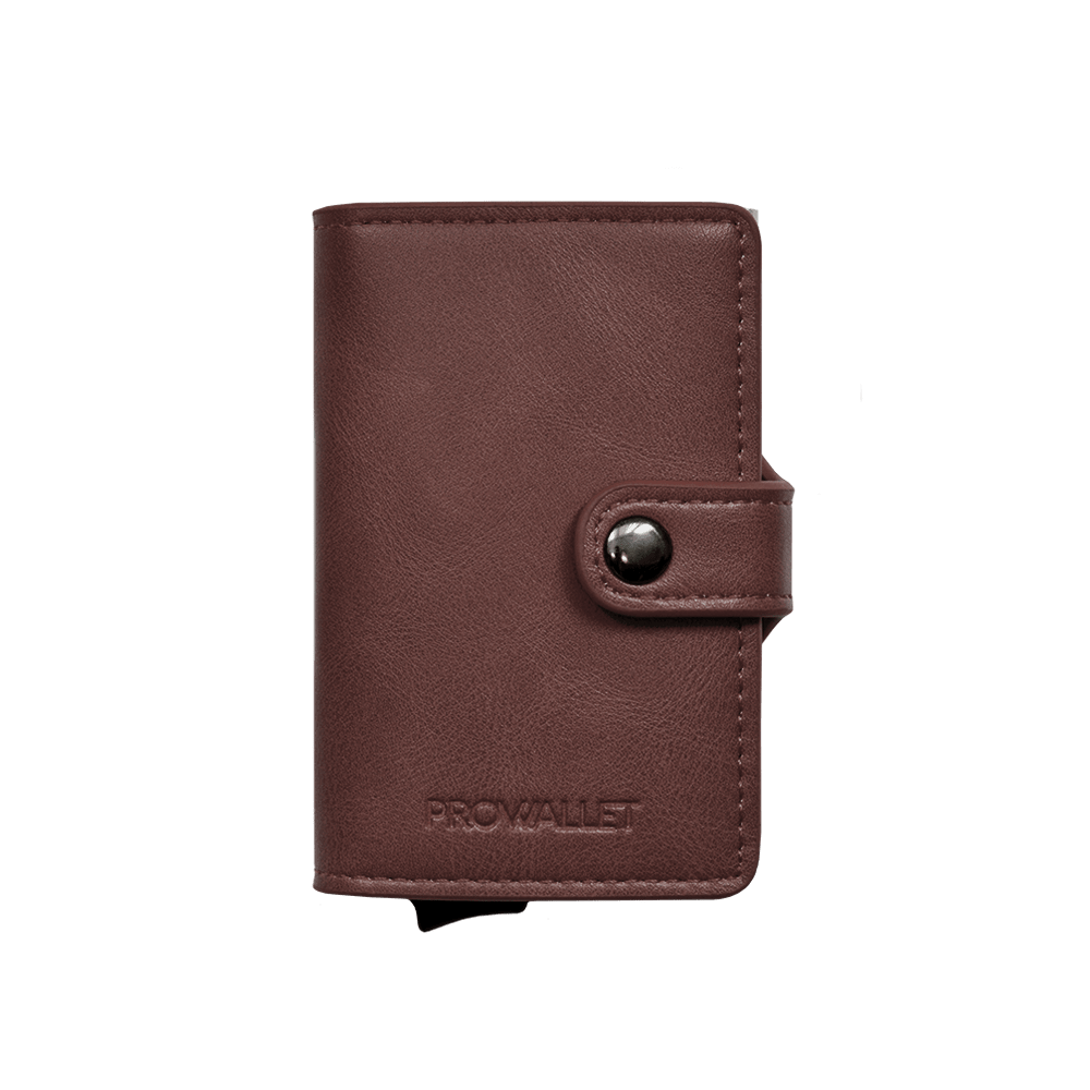 Prowallet pasjeshouder Plus Deluxe coffee bruin 8720387009466 