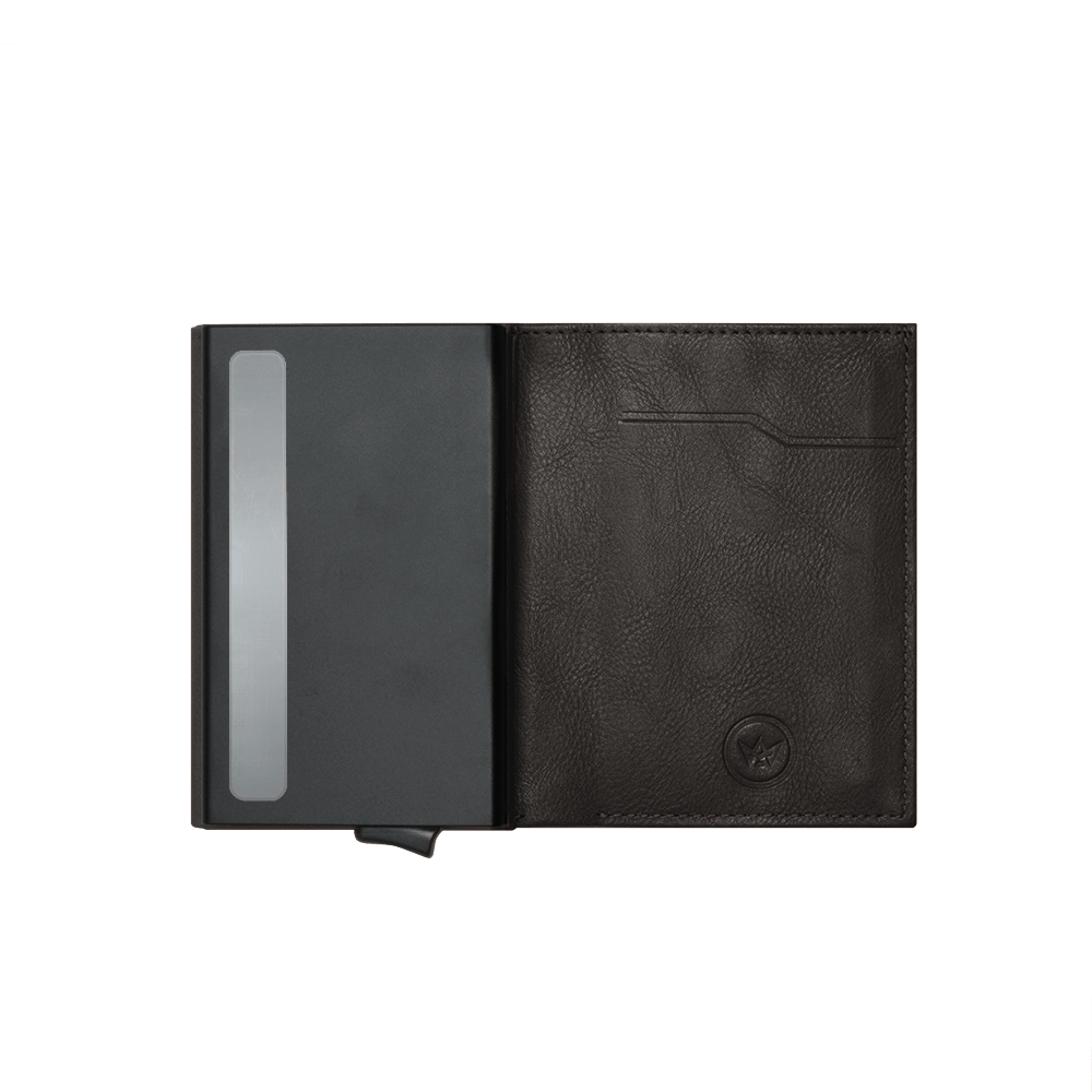 Prowallet pasjeshouder classic zwart voor unisex 8720387009534 binnenkant