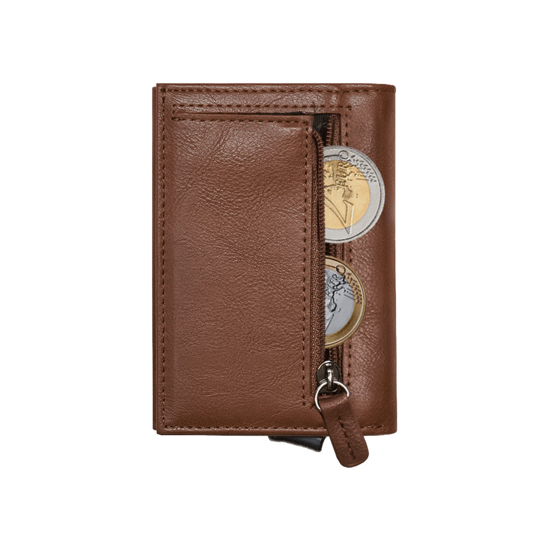 Prowallet pasjeshouder classic coffee bruin voor unisex 8720387009541 muntvak