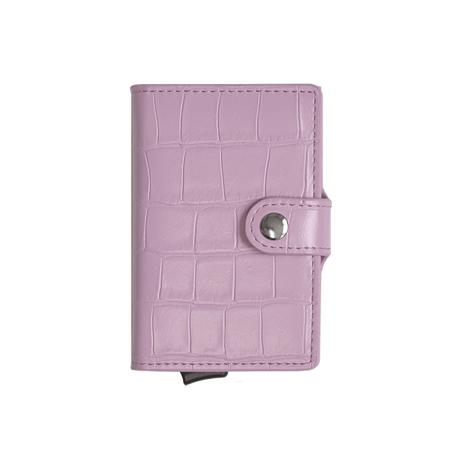 Prowallet pasjeshouder Croco lila voor dames 8721008856353 