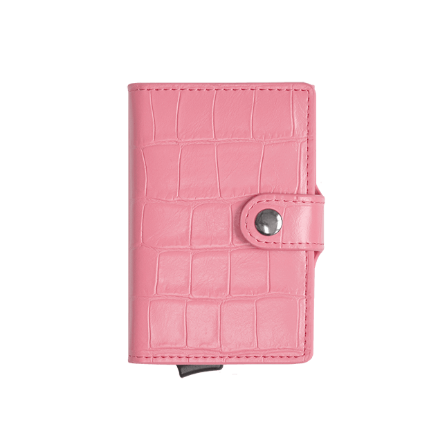 Prowallet pasjeshouder Croco lichtroze voor dames 8721008856360 