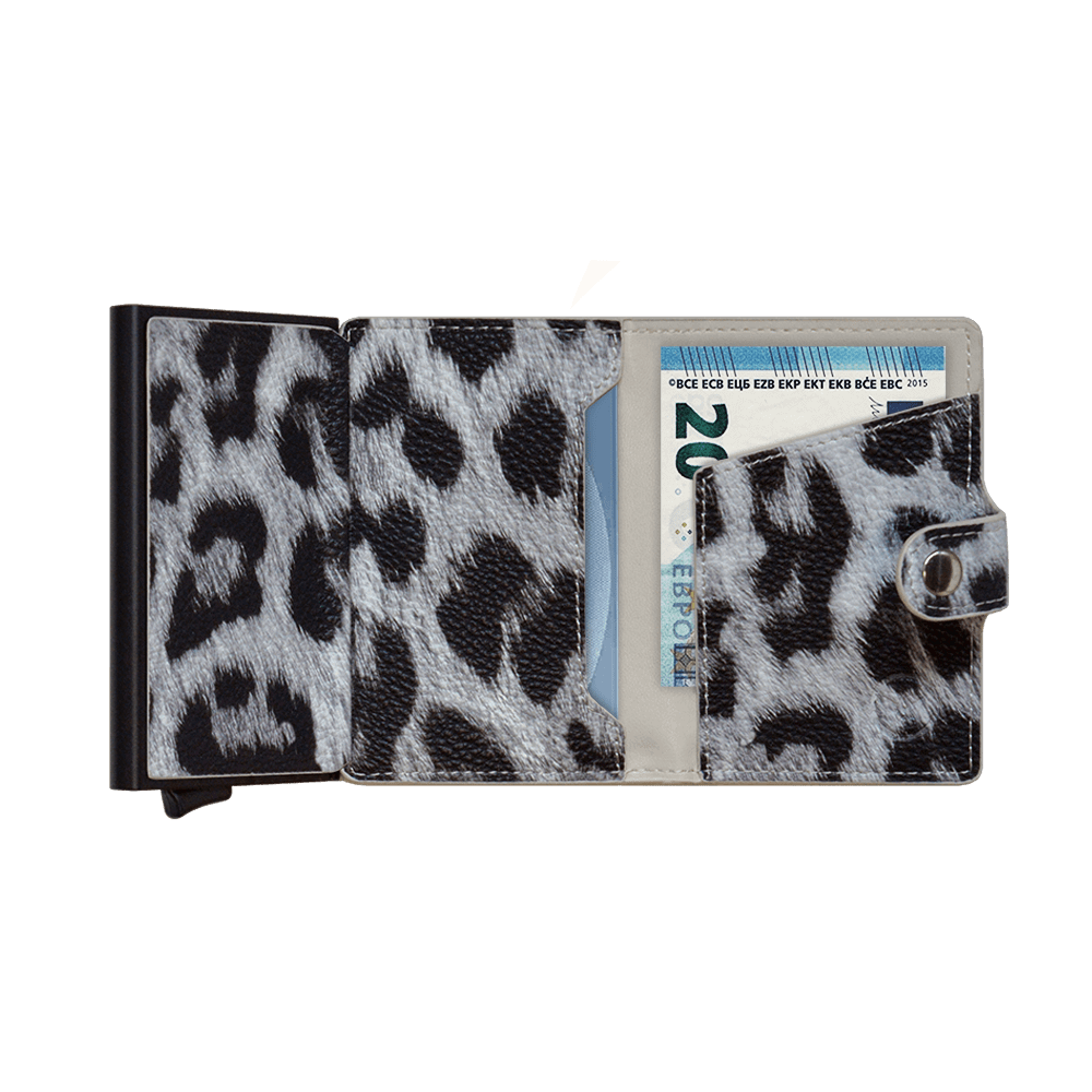 Prowallet pasjeshouder plus leopard voor dames 8721008856537 binnenvakken