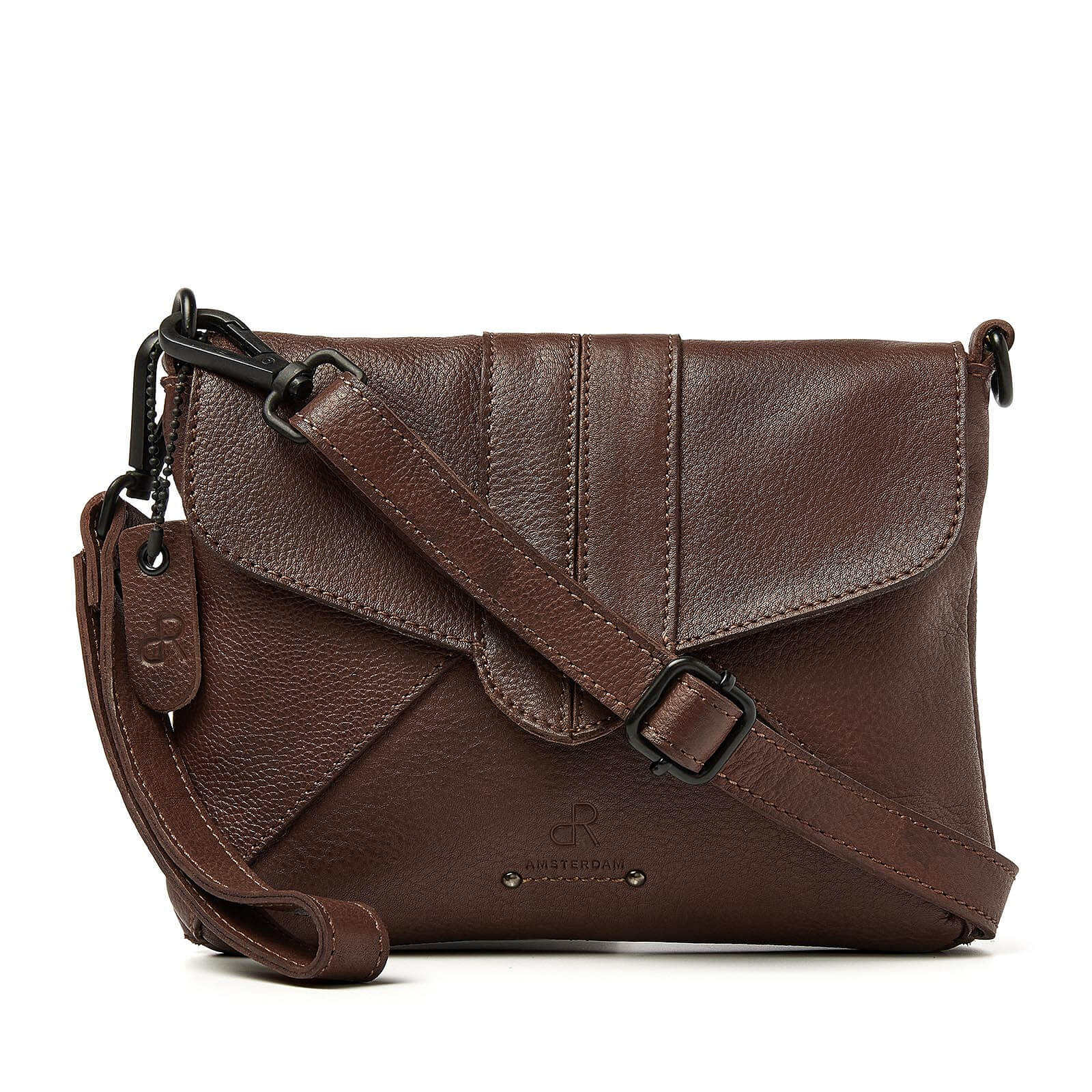 dR Amsterdam Crossbodytas Tampa 933732 donkerbruin