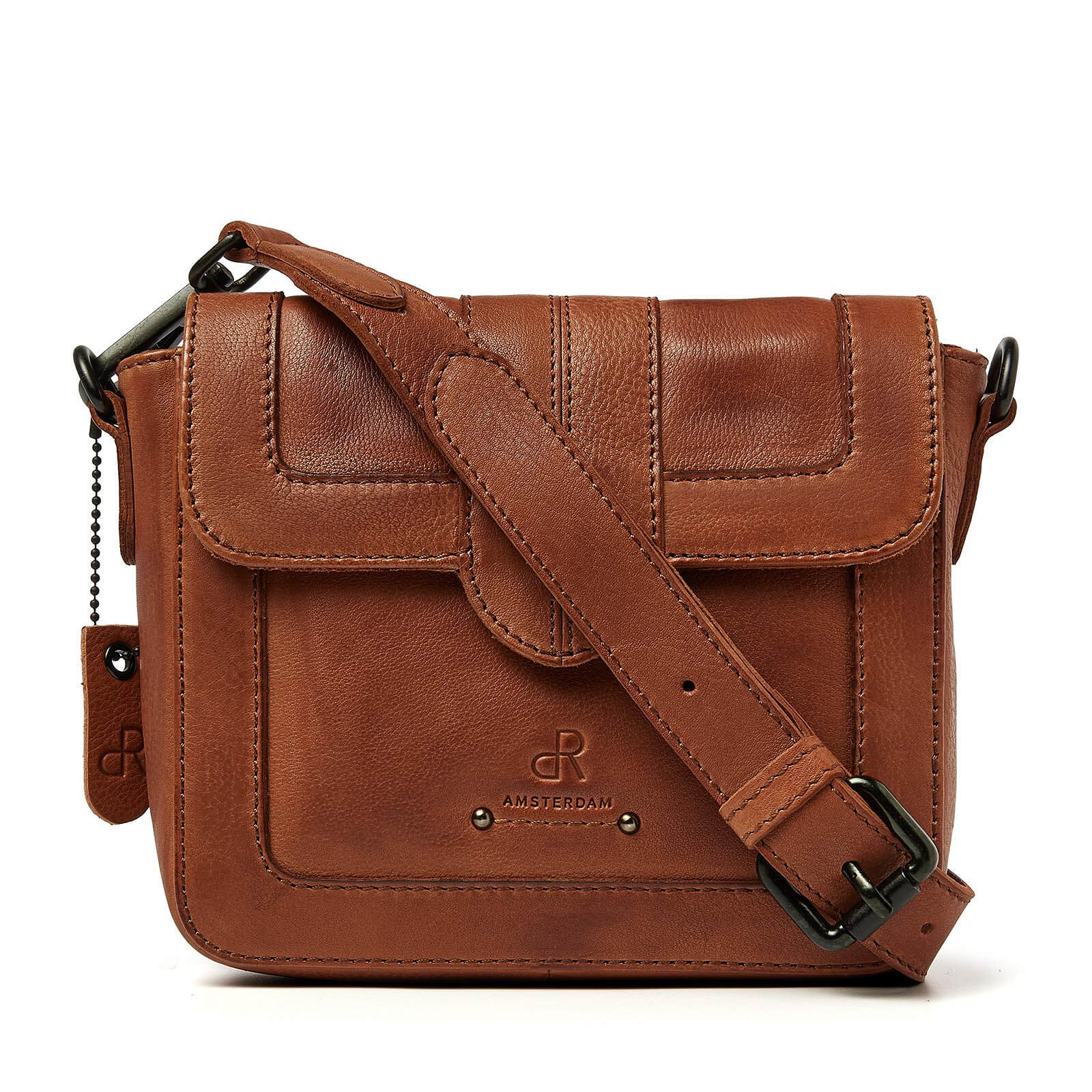 dR Amsterdam Crossbodytas Tampa 933735 cognac