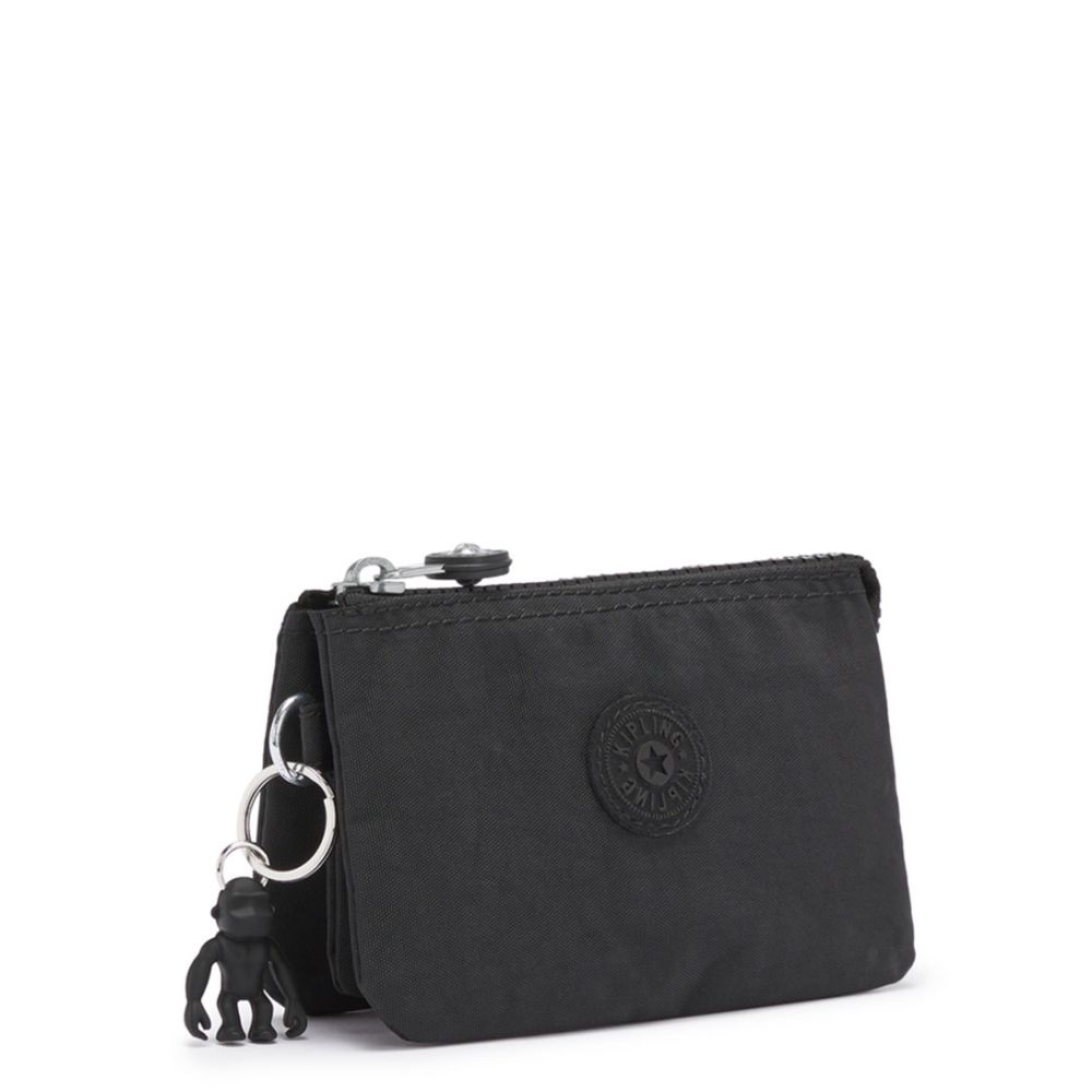 Kipling wallet CREATIVITY S Black Noir The bag shop