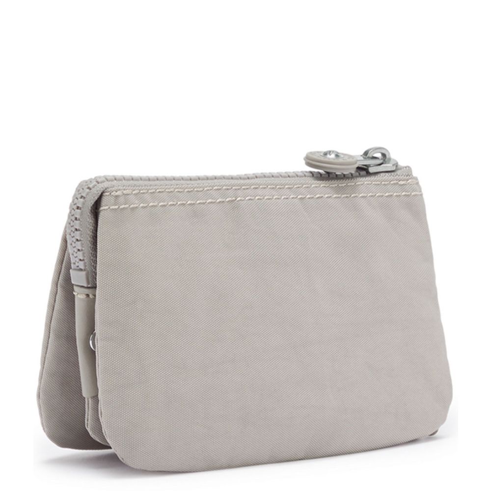 Kipling portemonnees dames Polyamide CREATIVITY S grey gris achterkant