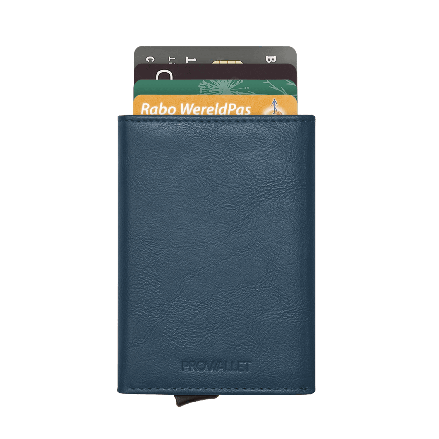 Prowallet pasjeshouder classic blauw pasjes