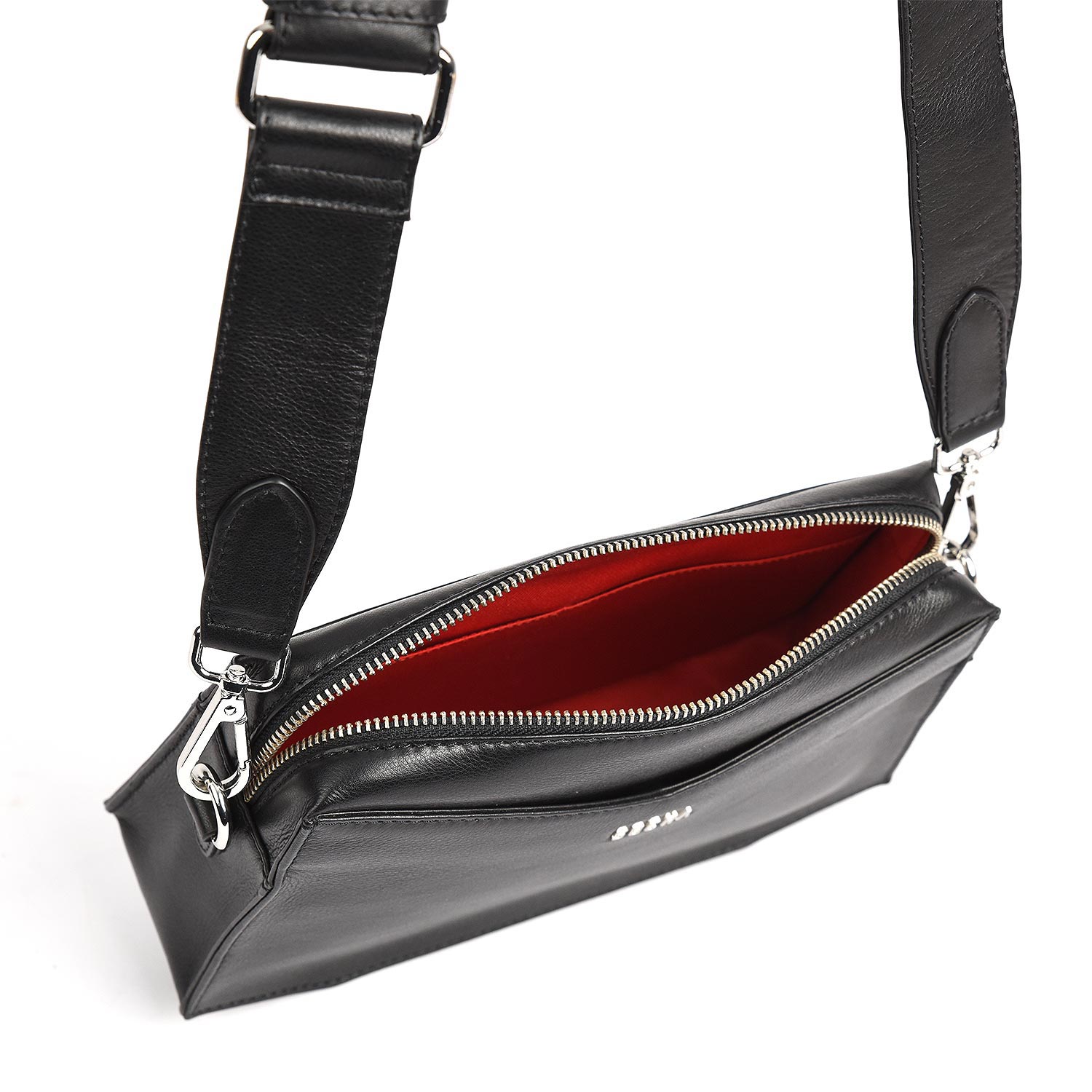 Socha crossbodytassen dames Mini Black SO-D38 binnenkant