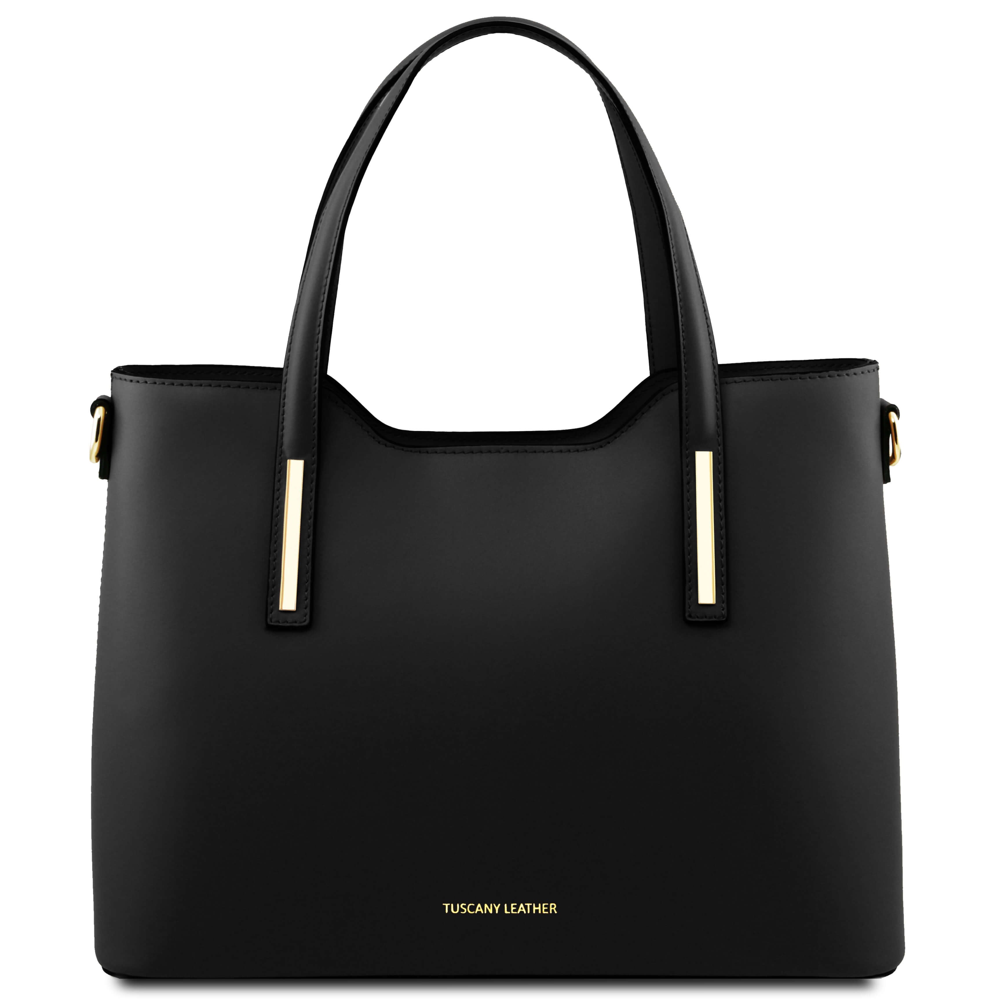 Tuscany Leather shoppers dames Olimpia TL141412 zwart 