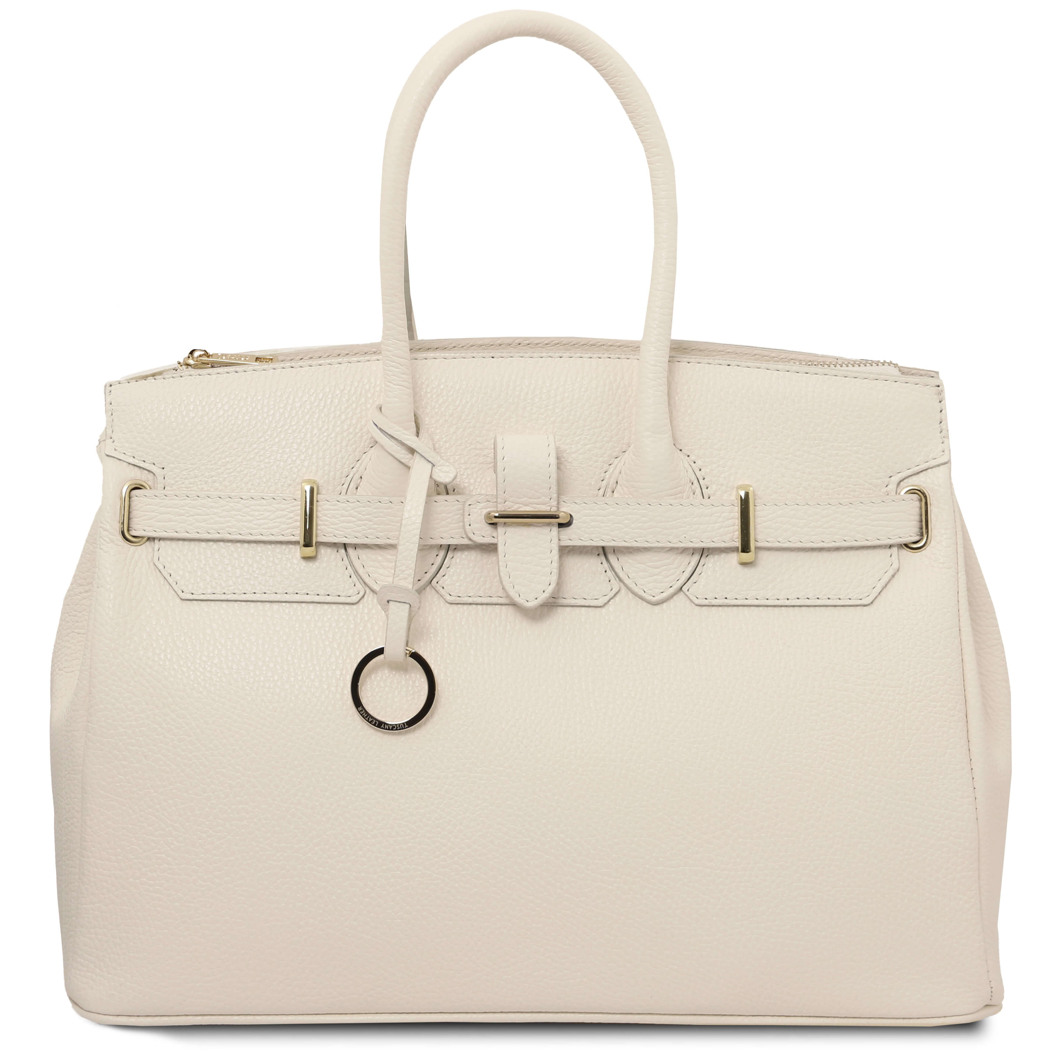 Tuscany Leather handtassen dames TL Bag TL141529 beige 