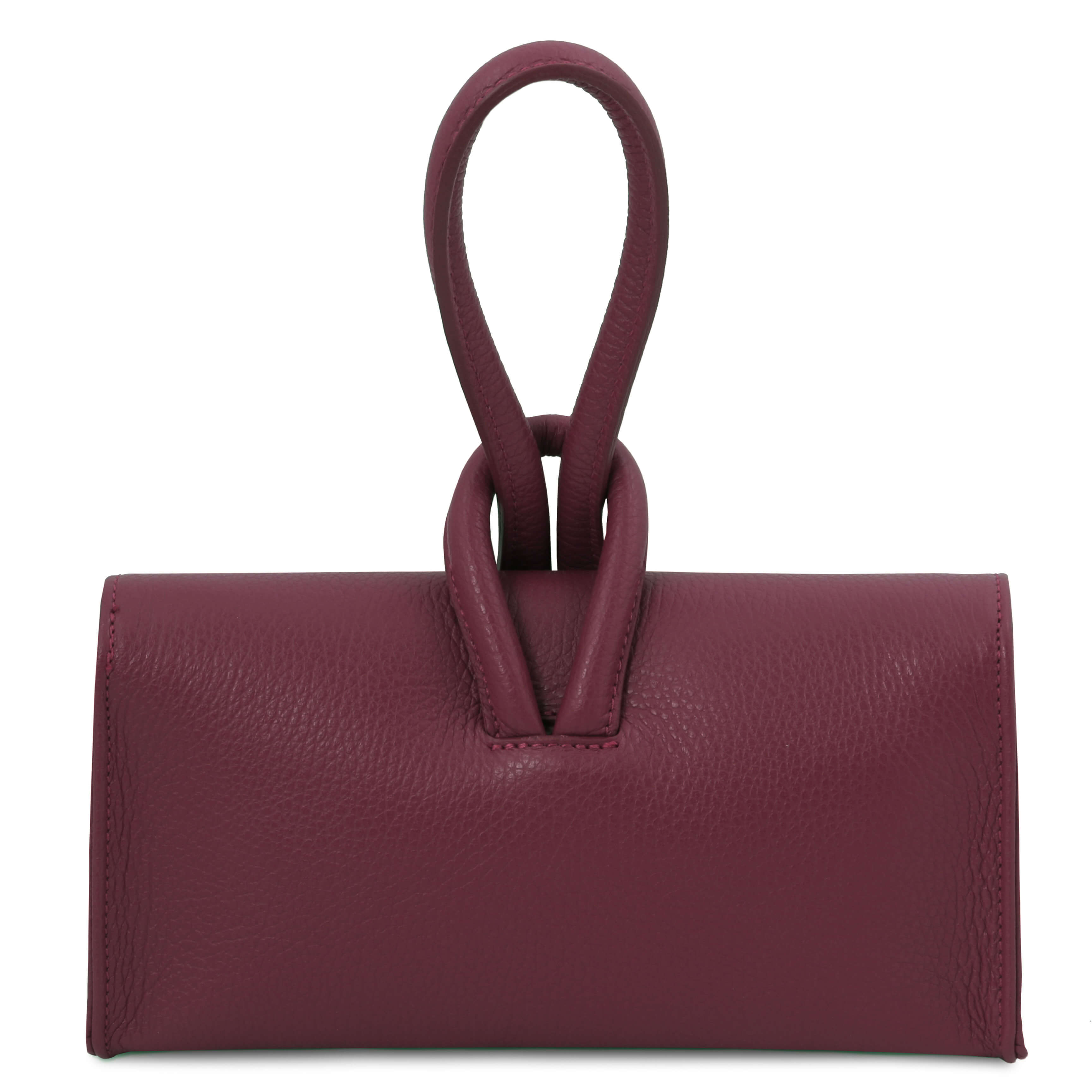 Tuscany Leather Clutches dames TL Bag TL141990 bordeaux achterkant