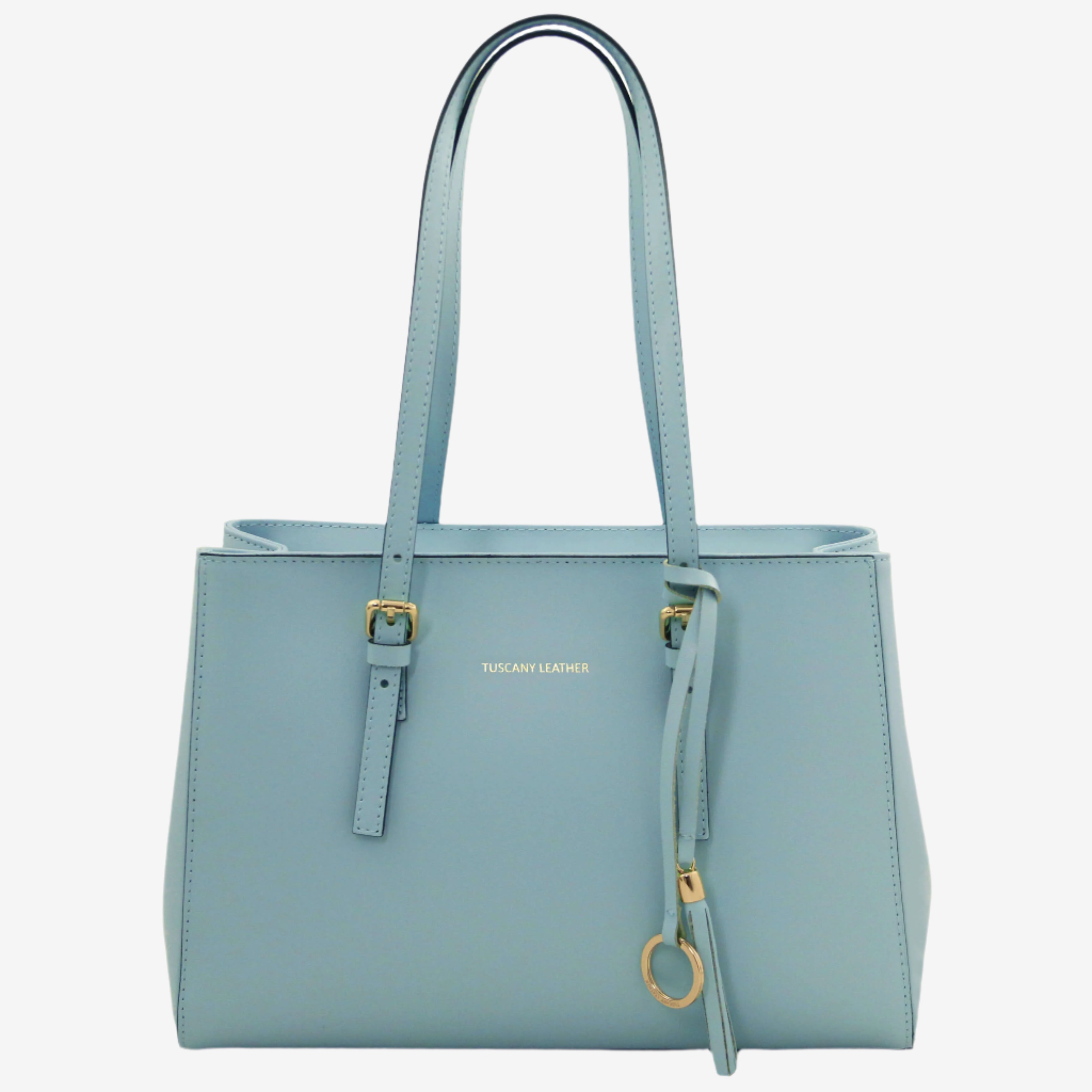 Tuscany Leather shoppers dames TL Bag TL142037 light blue 