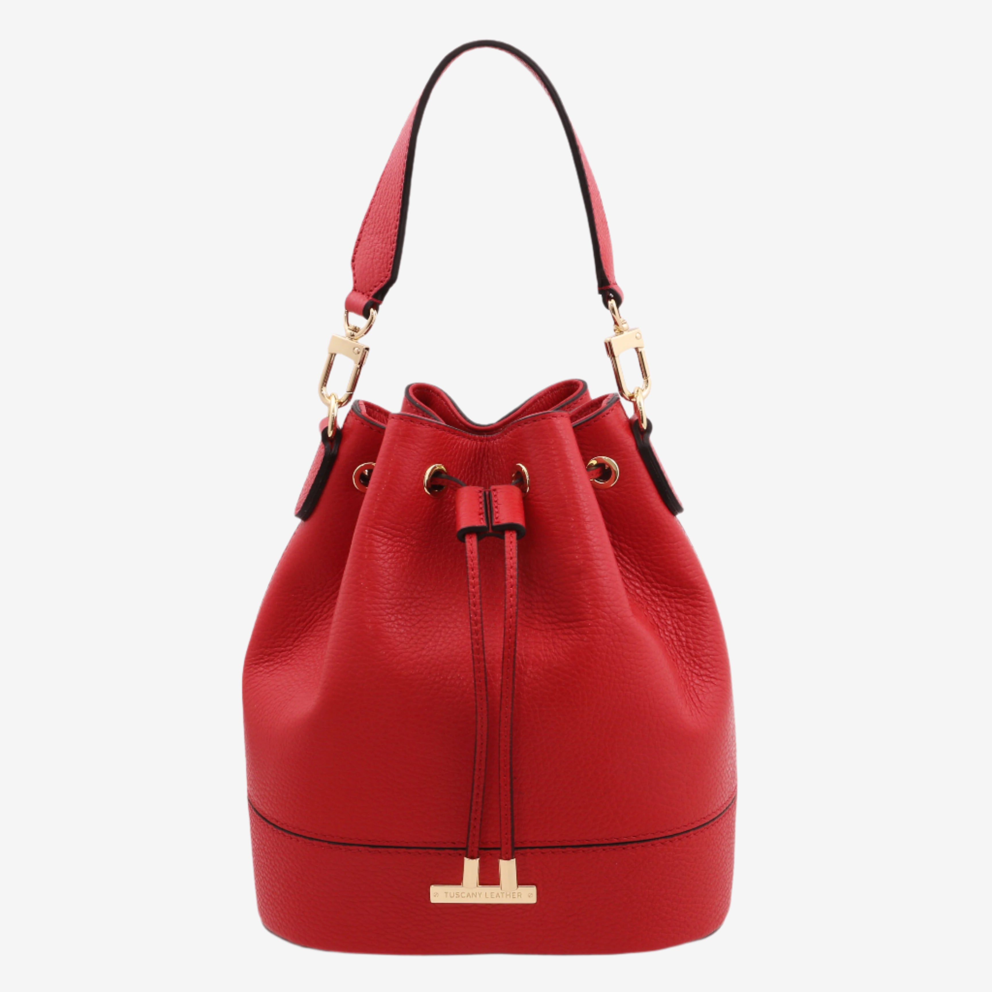 Tuscany Leather handtassen dames TL Bag TL142146 lipstick red 