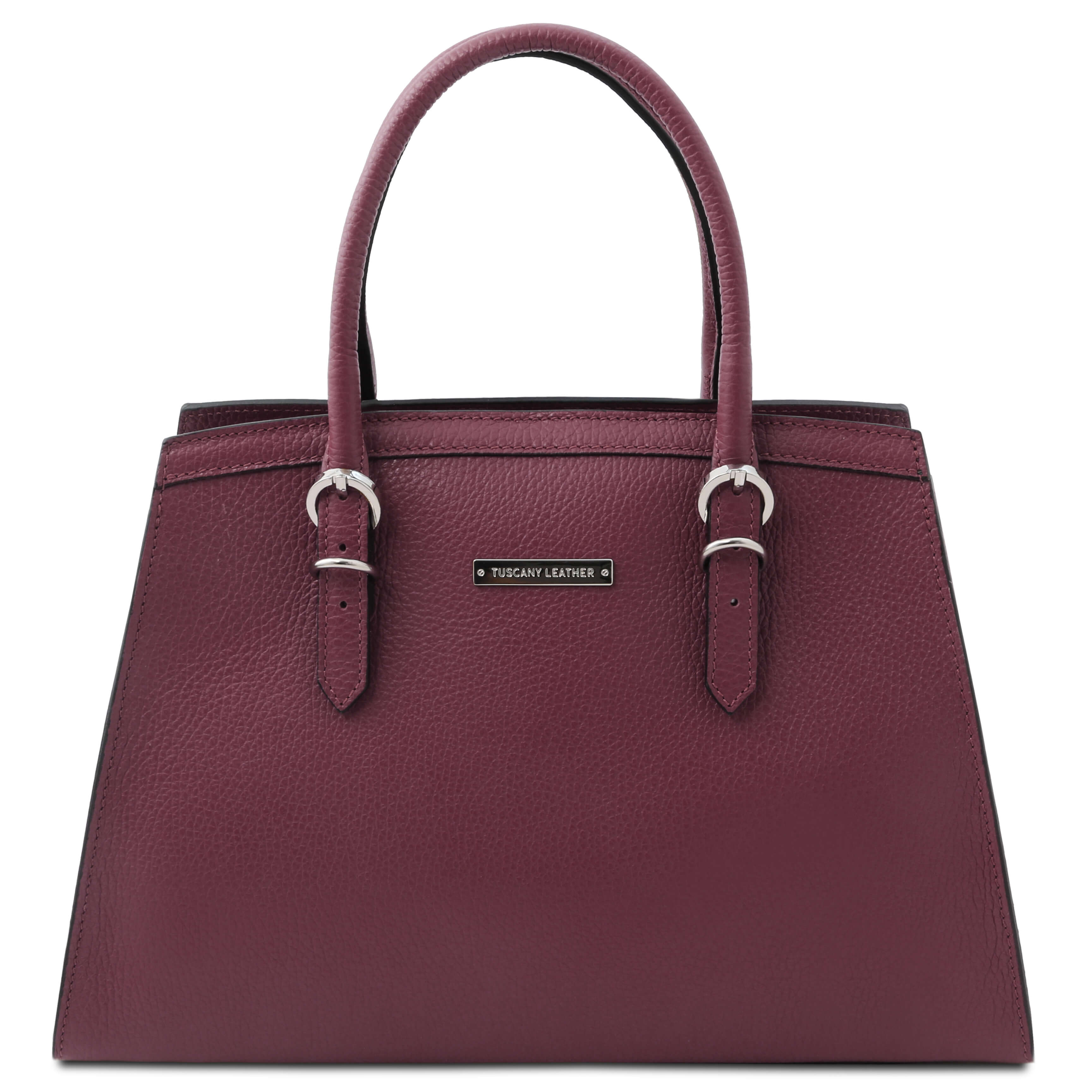 Tuscany Leather Handtassen dames TL Bag TL142147 bordeaux 