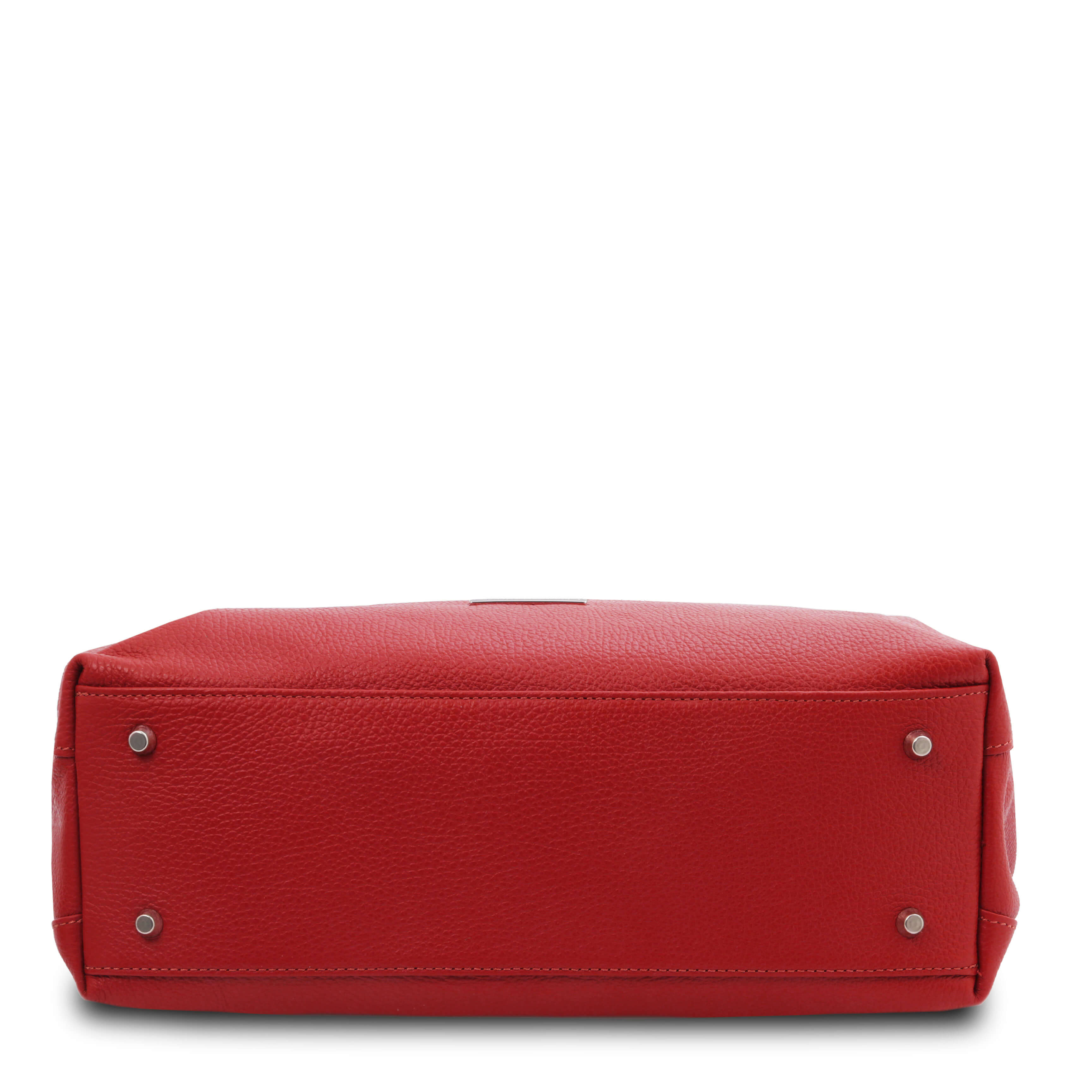 Tuscany Leather shoppers dames TL BAG TL142230 rood onderkant