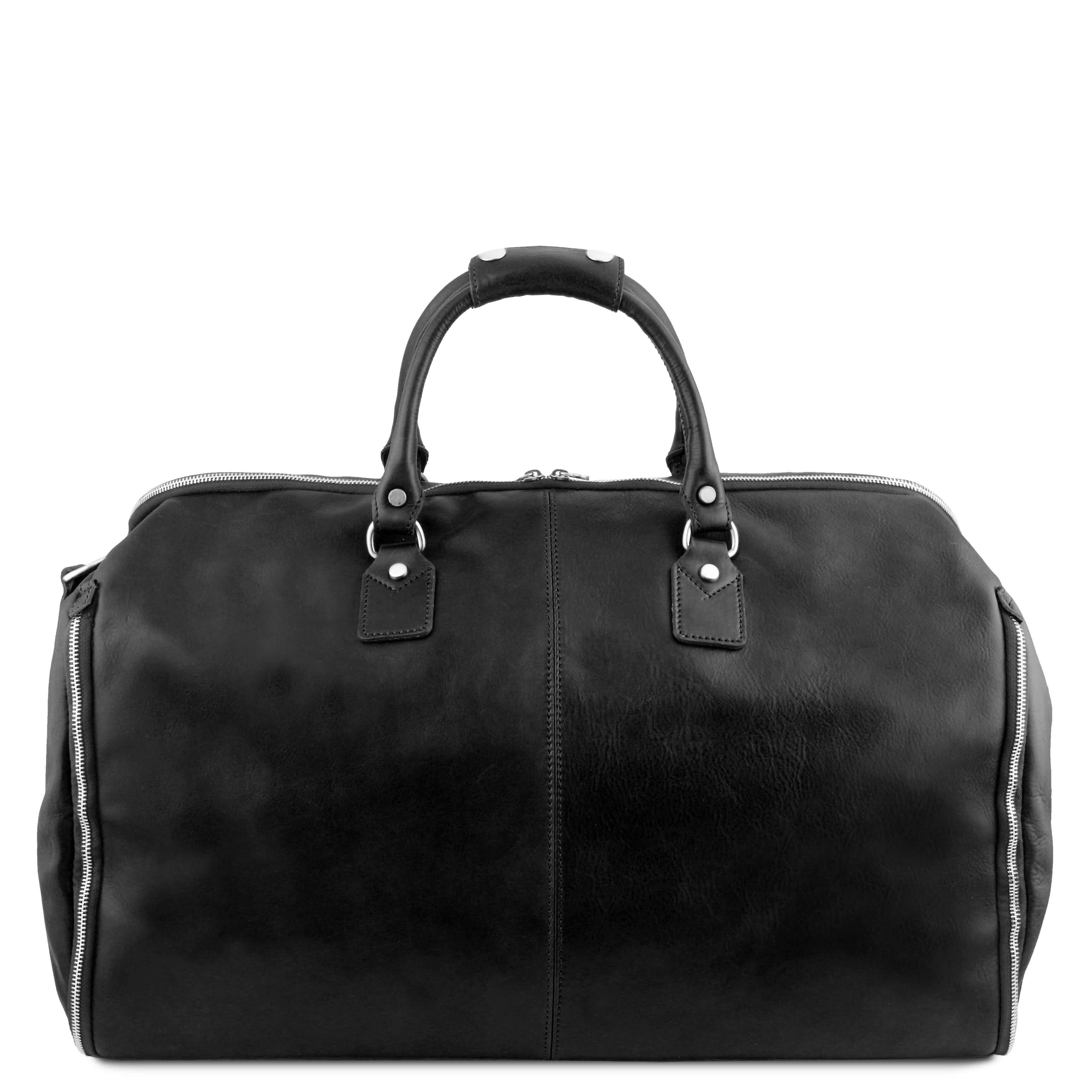 Tuscany Leather reistassen Antigua TL142341 black achterkant