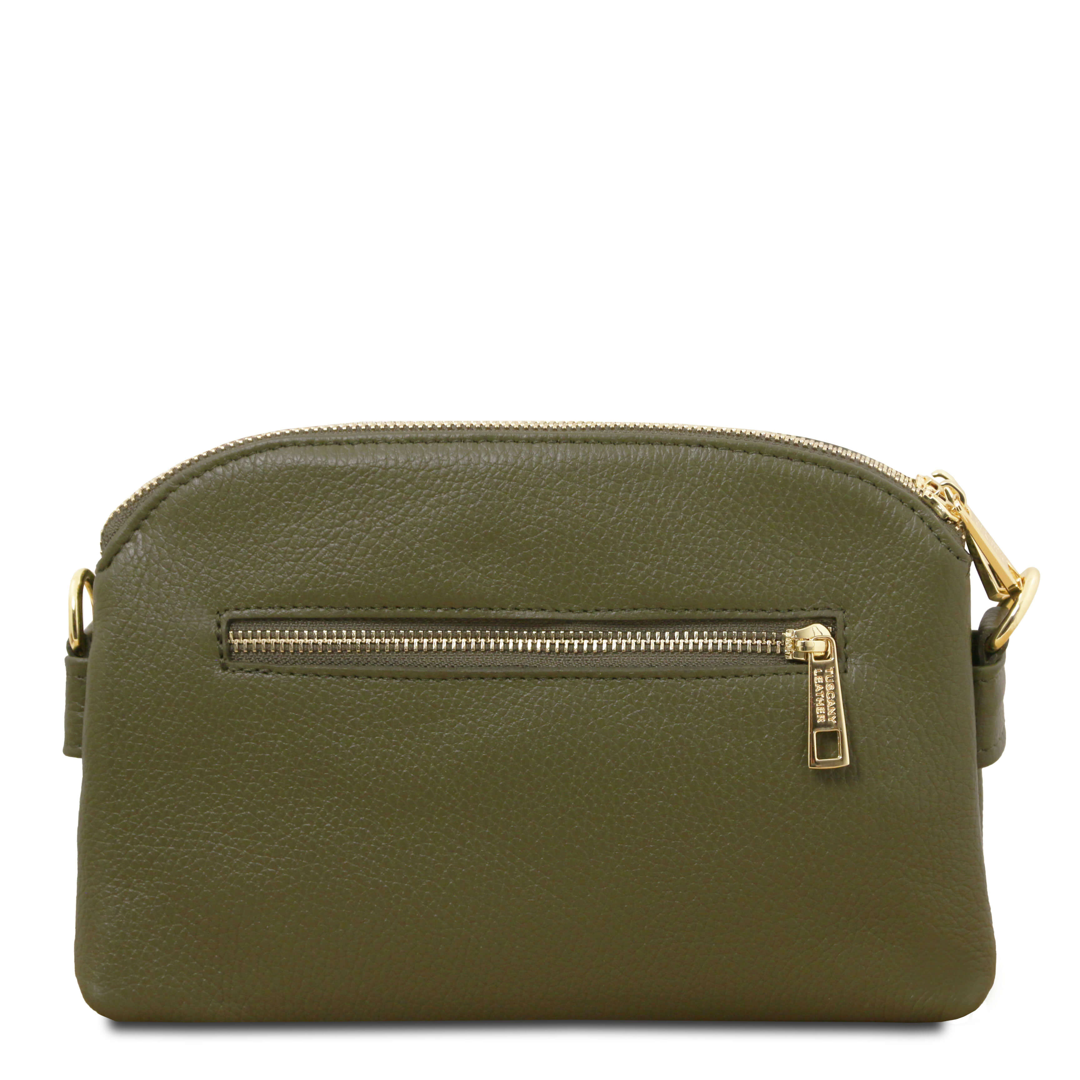 Tuscany Leather crossbodytassen dames LILY TL142375 forest green achterkant