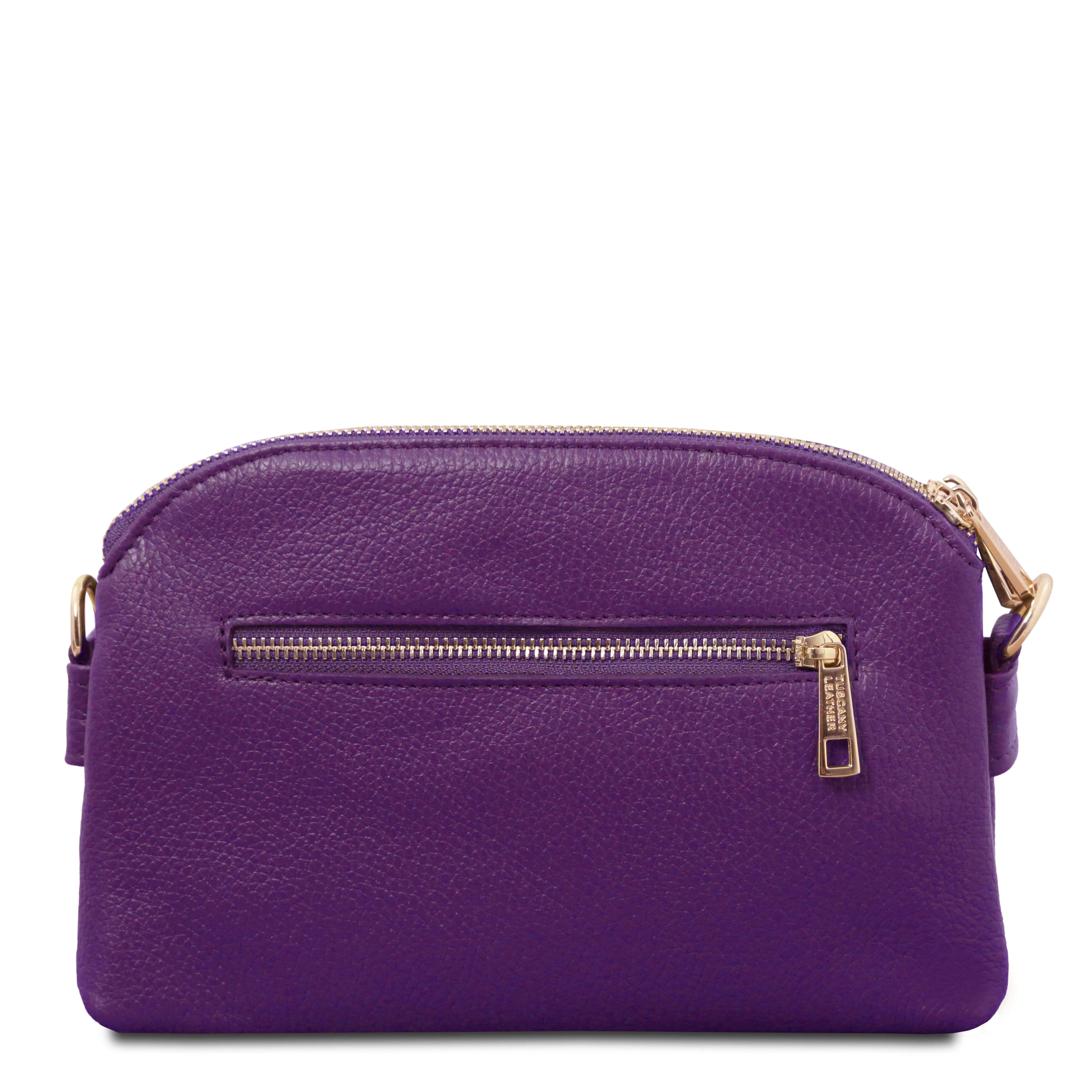 Tuscany Leather crossbodytassen dames LILY TL142375 purple achterkant