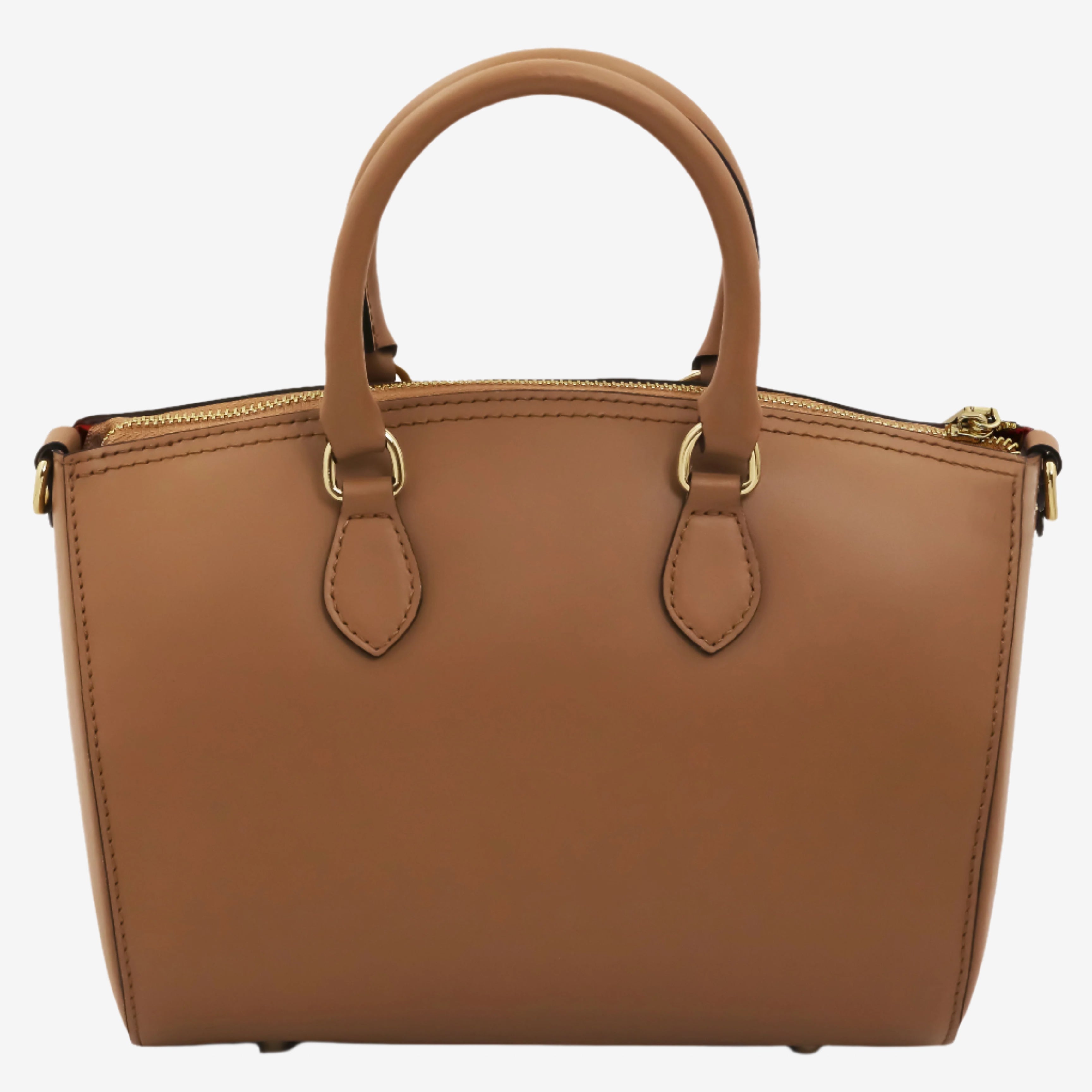 Tuscany Leather handtas Layla TL142399 voor dames cognac achterkant