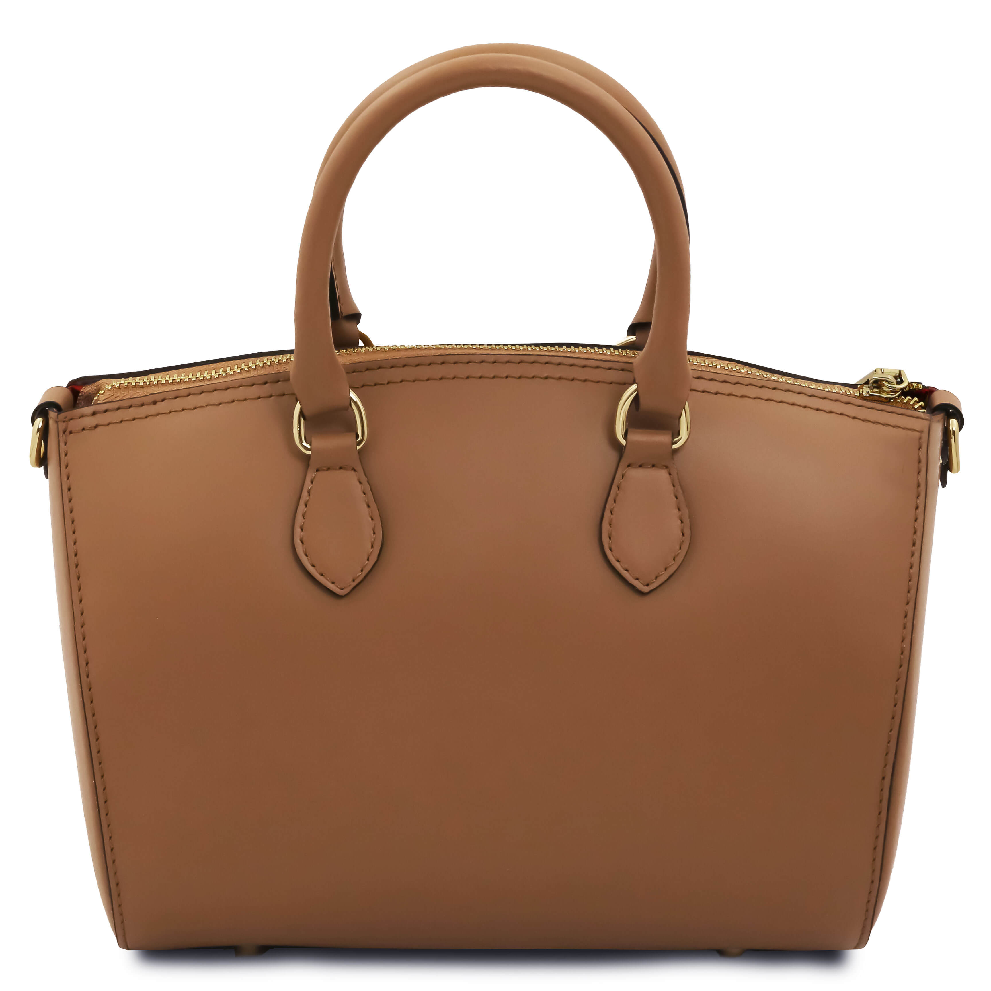 Tuscany Leather handtas Layla TL142399 voor dames cognac achterkant