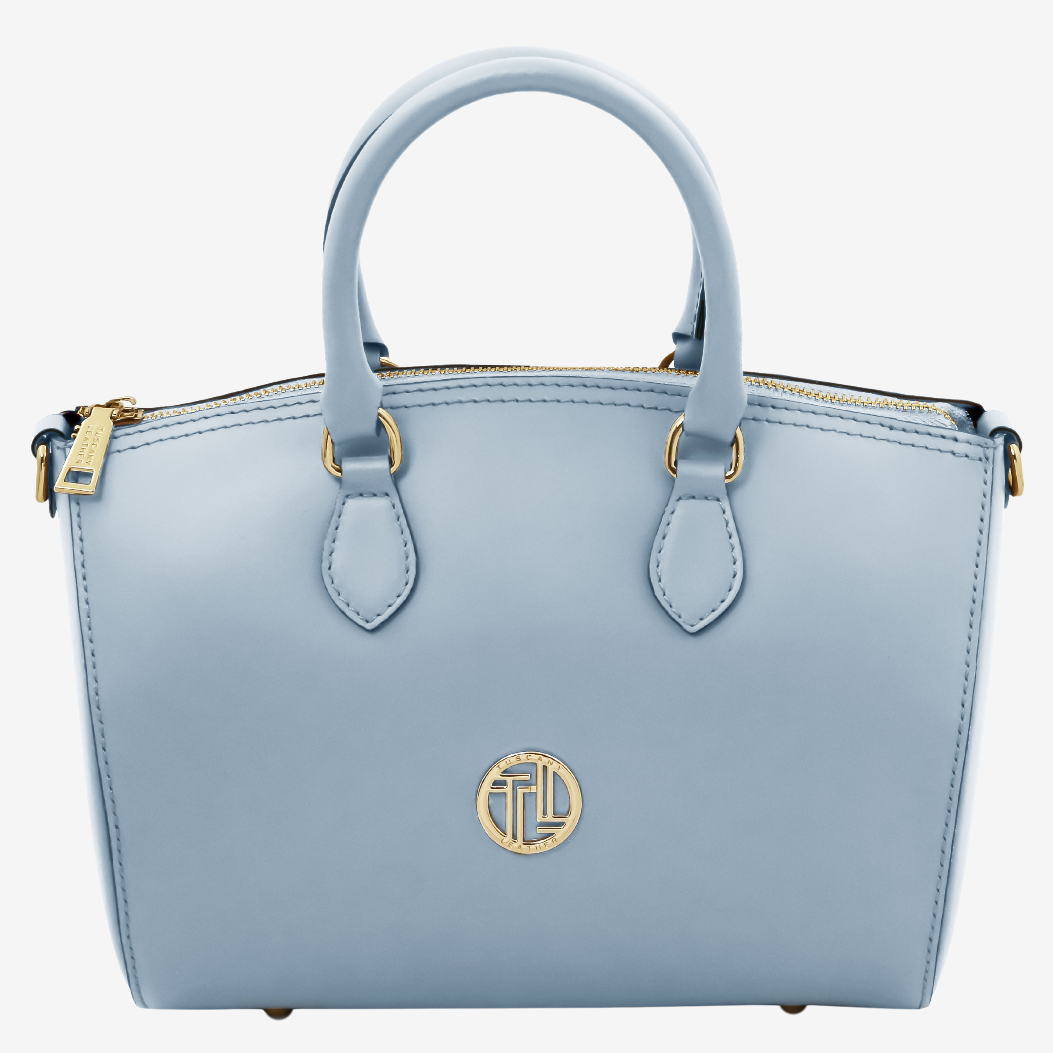 Tuscany Leather handtassen dames Layla TL142399 light blue 