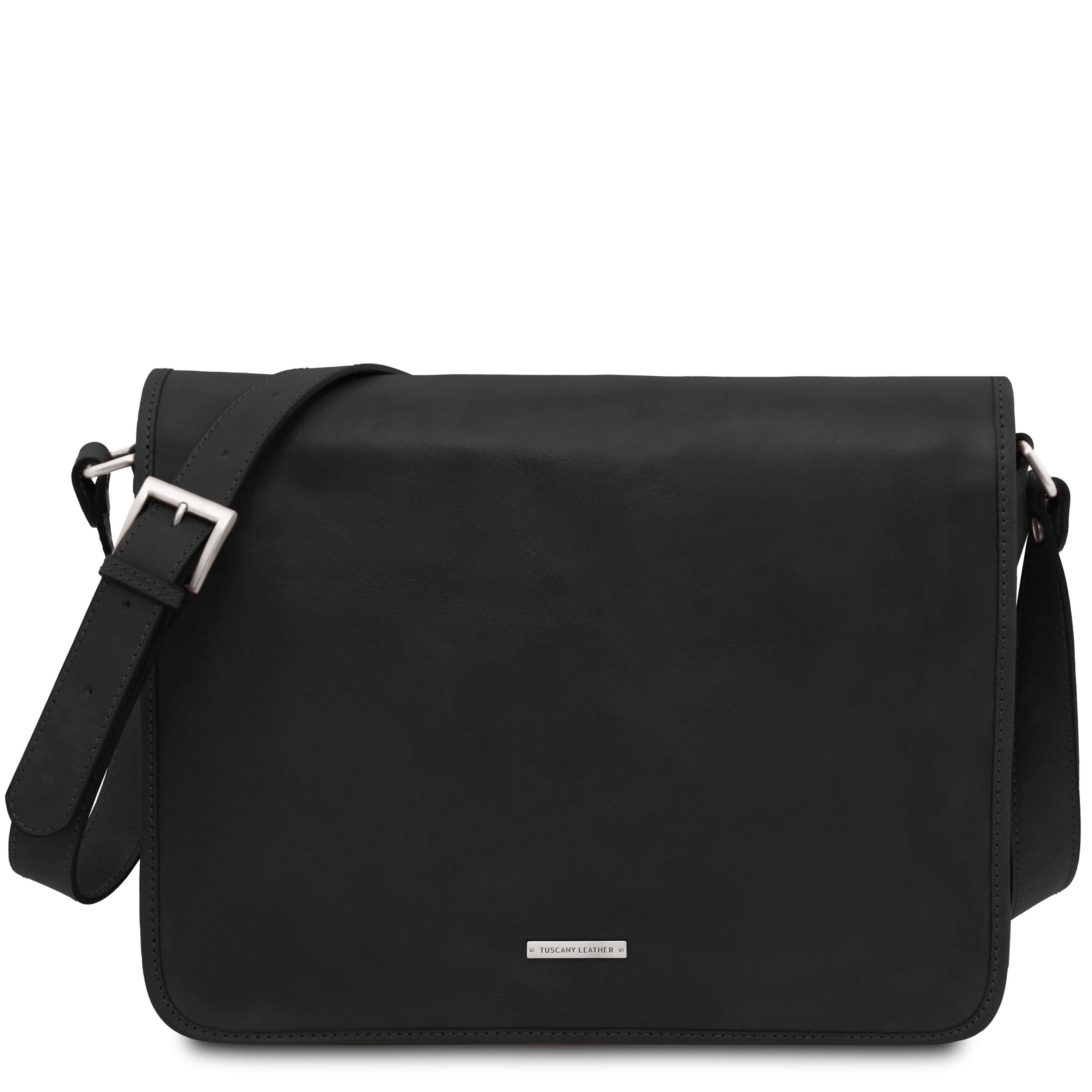 Tuscany Leather TL Messenger bags heren TL142430 black 