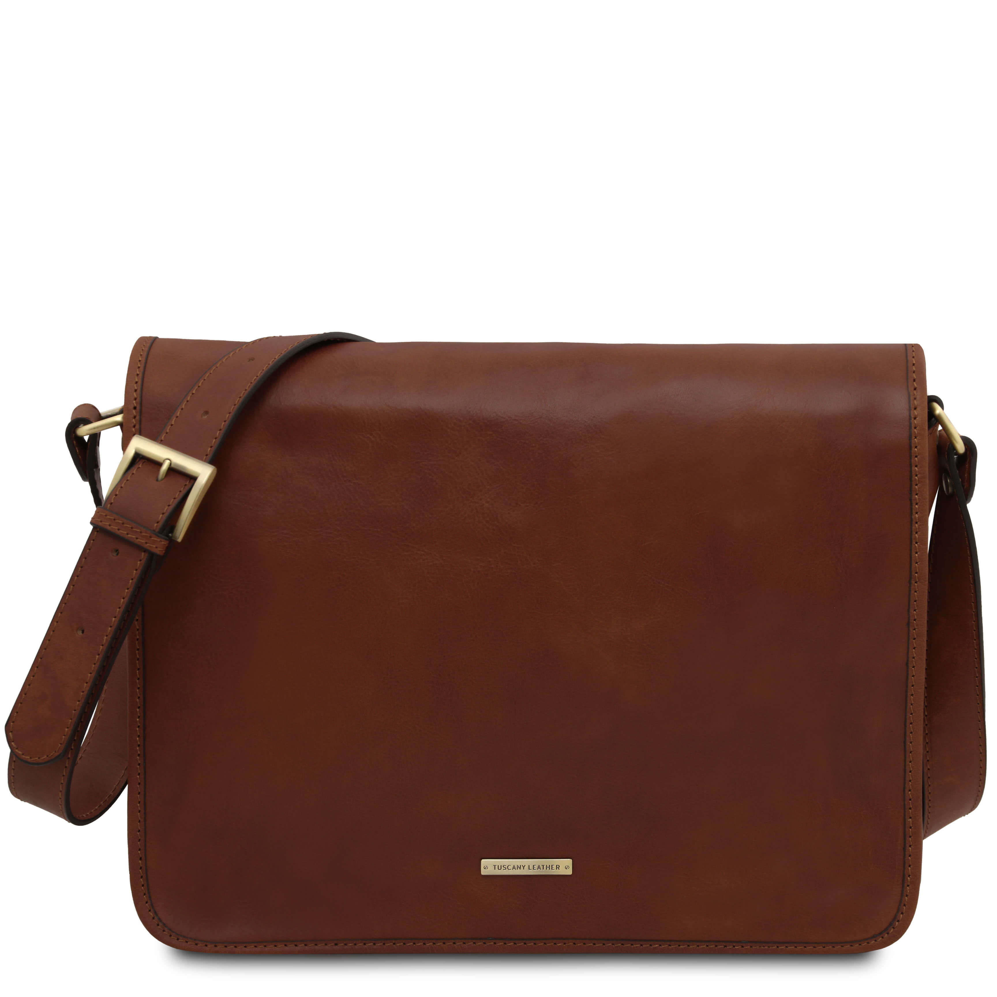 Tuscany Leather TL Messenger bags heren TL142430 brown 