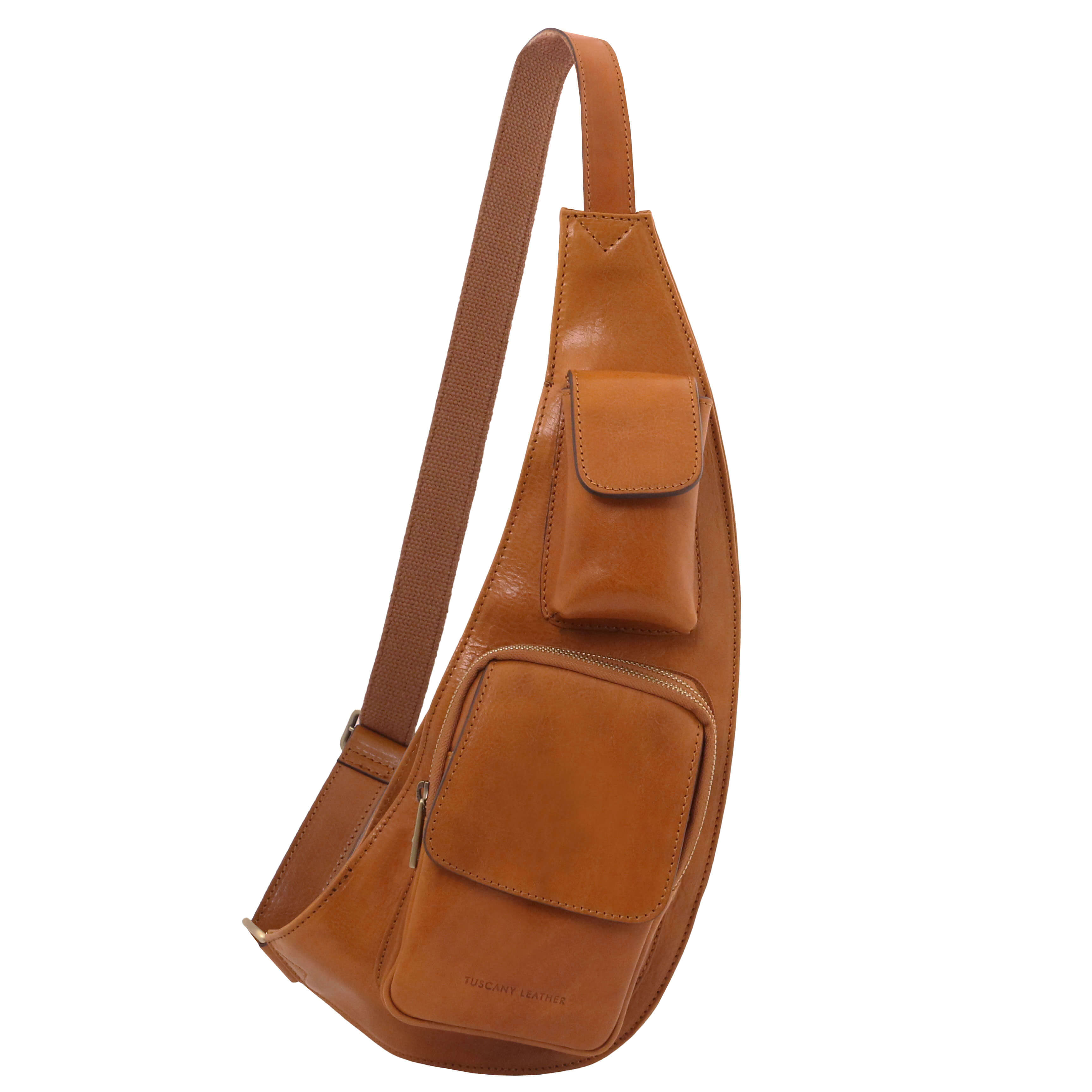 Tuscany Leather crossbody tas leer 1st Class honey